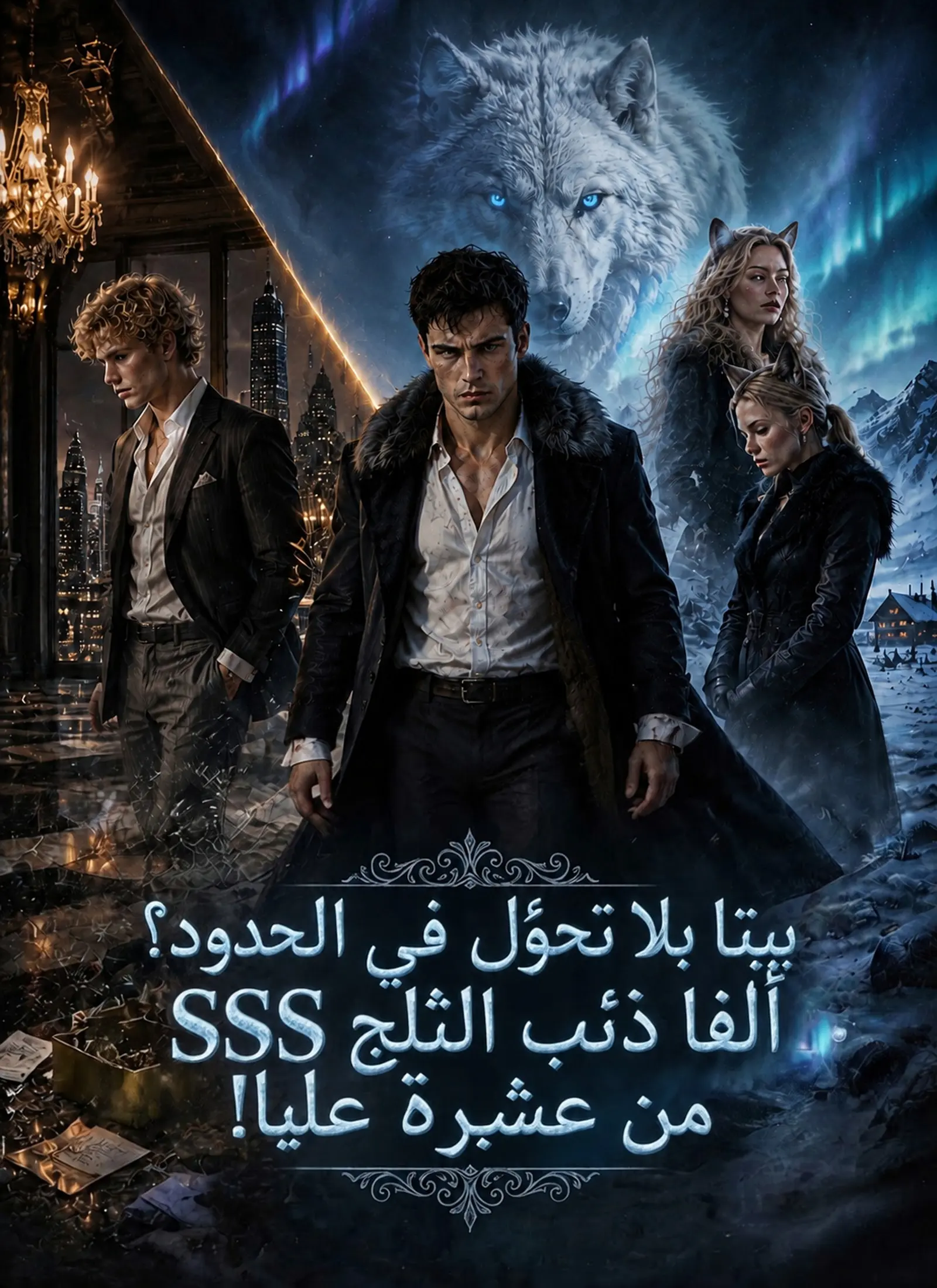 بيتا بلا تحوّل في الحدود؟ ألفا ذئب الثلج SSS من عشيرة عليا! short drama poster