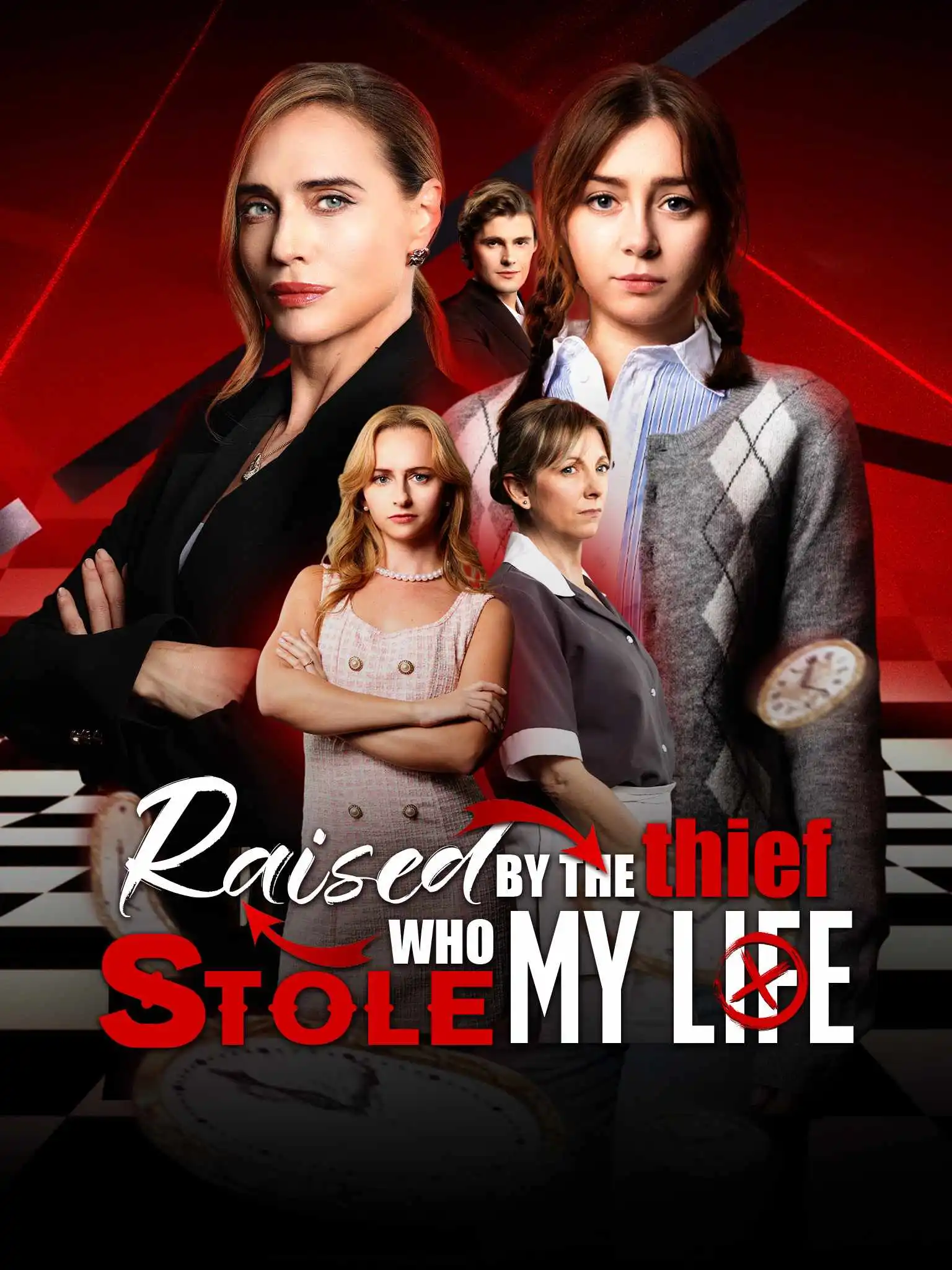 Raised by The Thief Who Stole My Life short drama poster