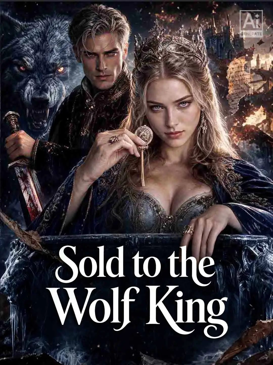 Sold to the Wolf King short drama poster