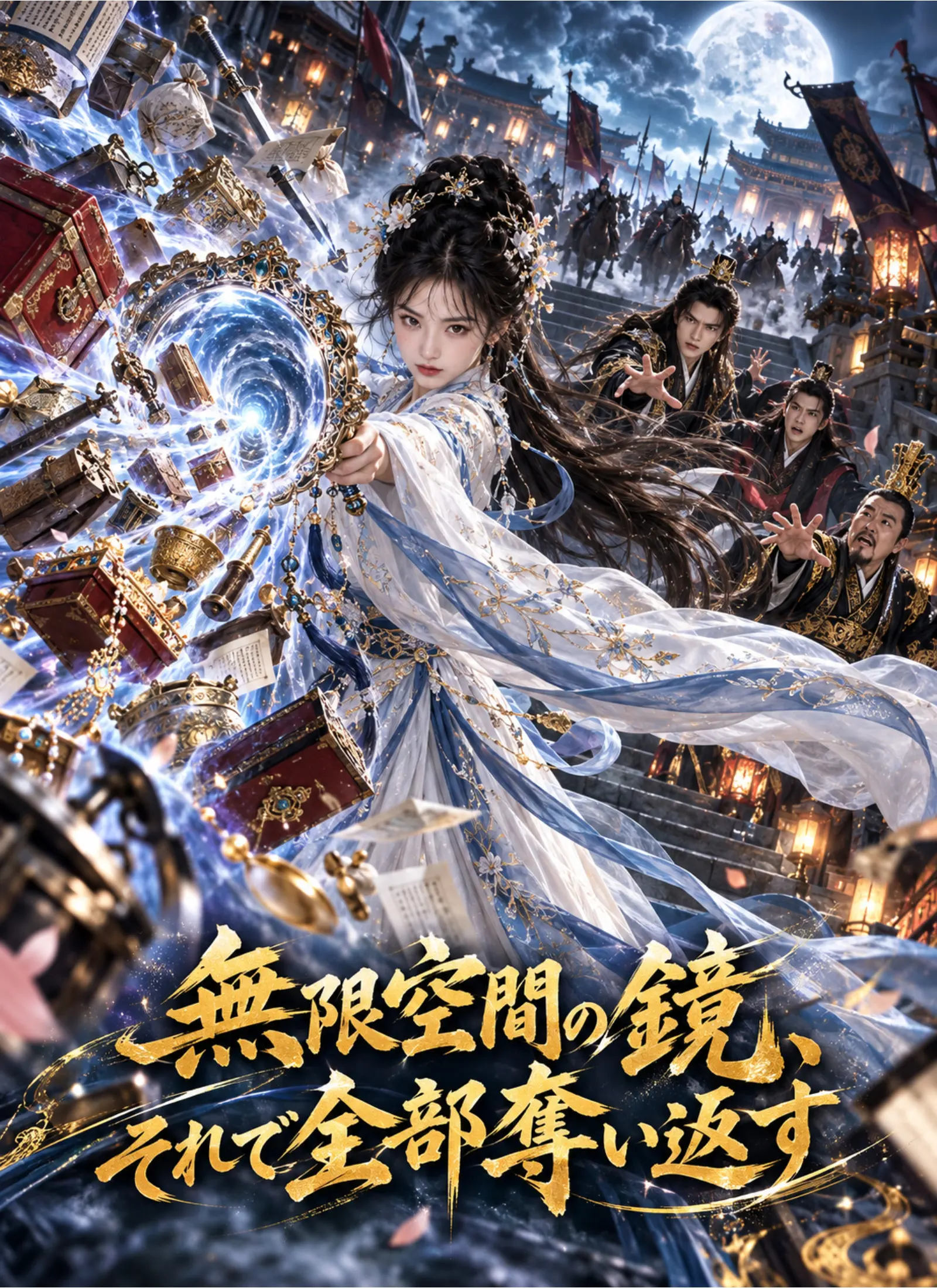 無限空間の鏡、それで全部奪い返す short drama poster