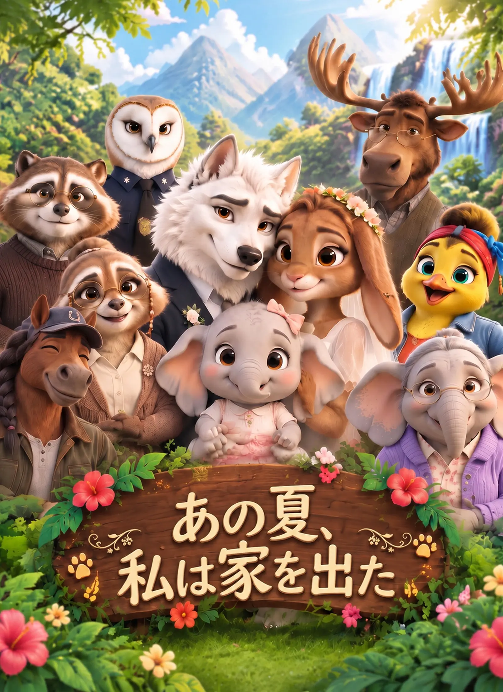 あの夏、私は家を出た short drama poster