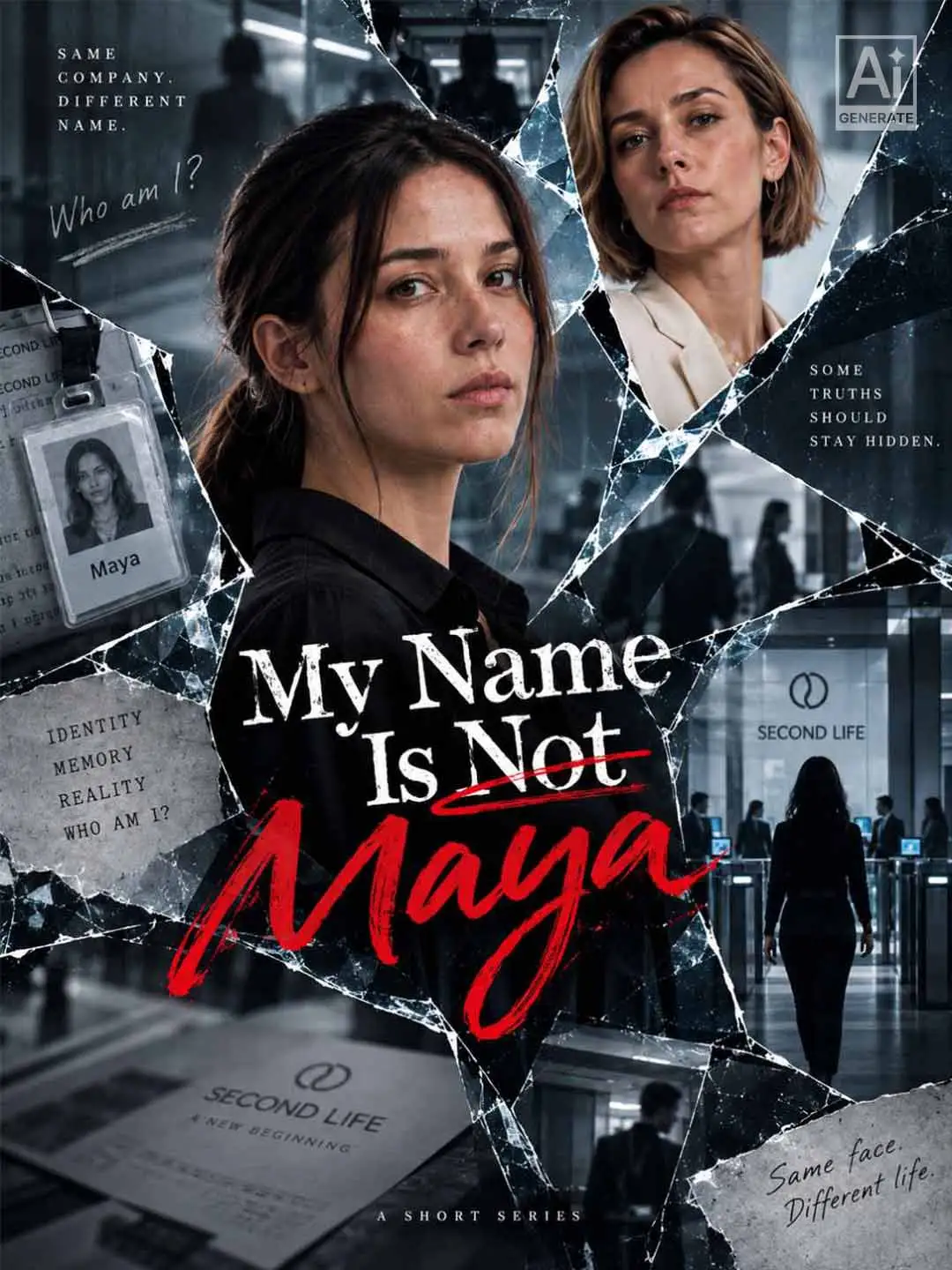My Name Is Not Maya short drama poster