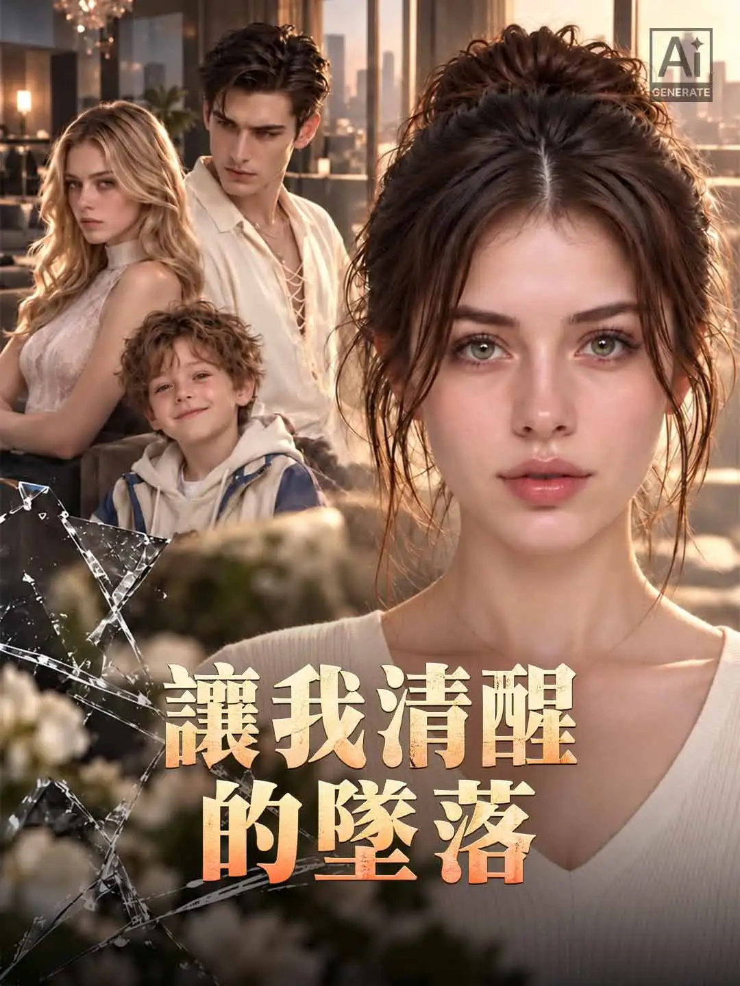 讓我清醒的墜落 short drama poster