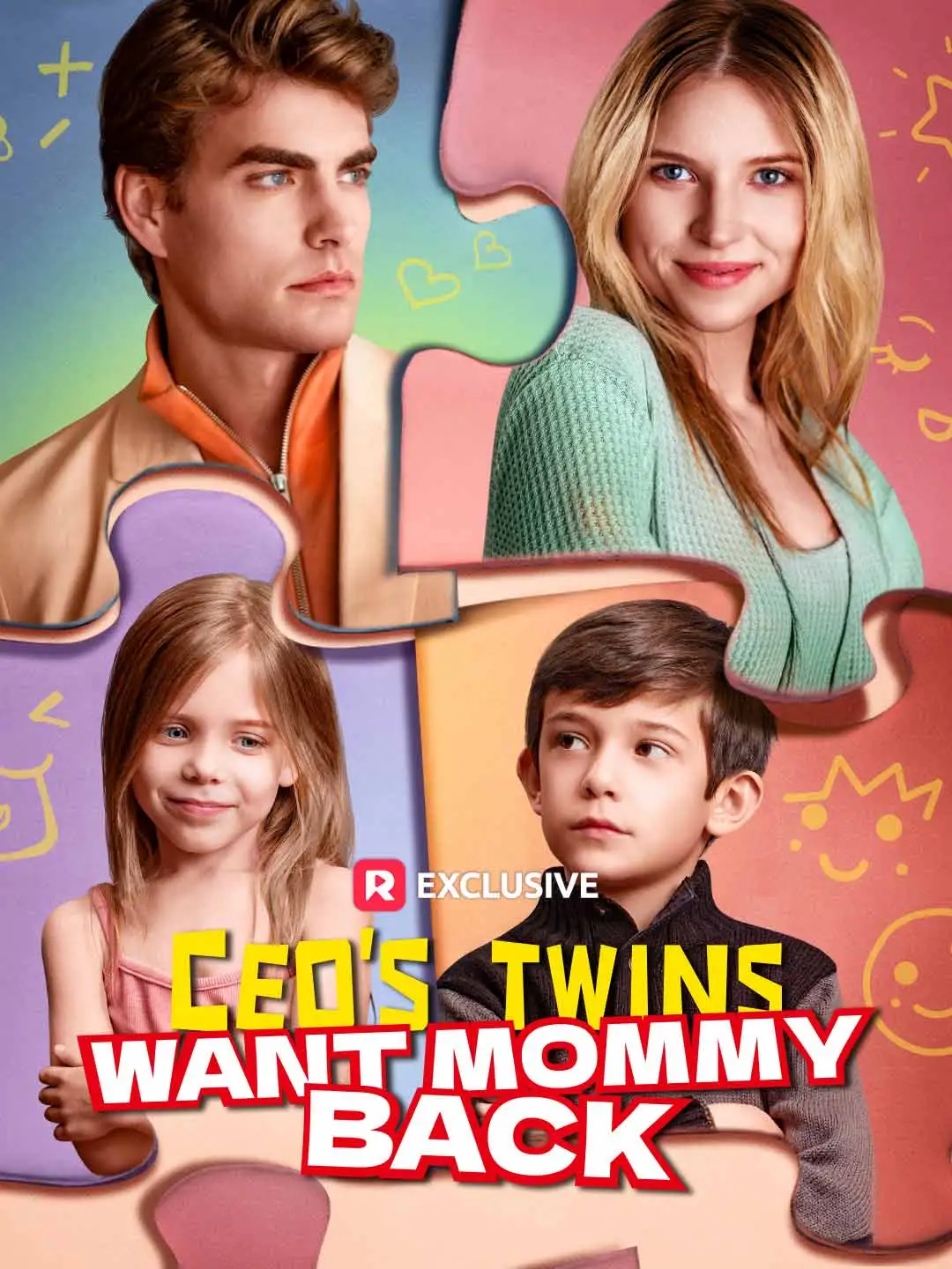 CEO's Twins Want Mommy Back short drama poster