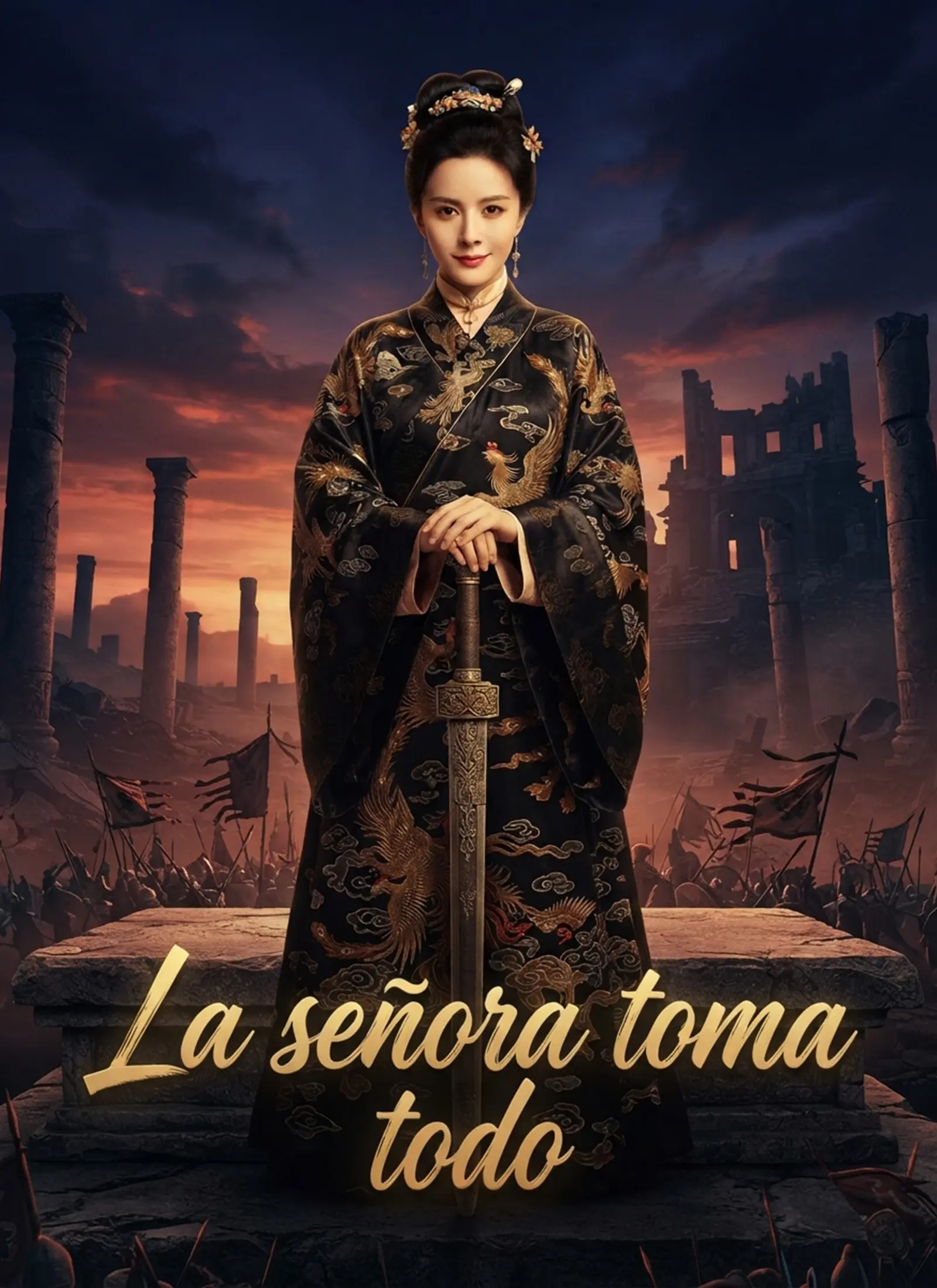 [Doblado]La señora toma todo short drama poster