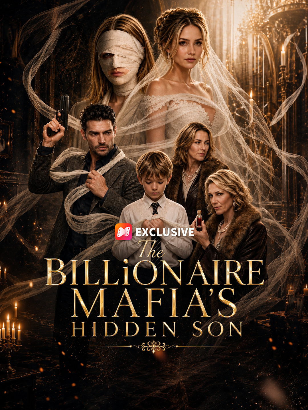 The Billionaire Mafia's Hidden Son short drama poster