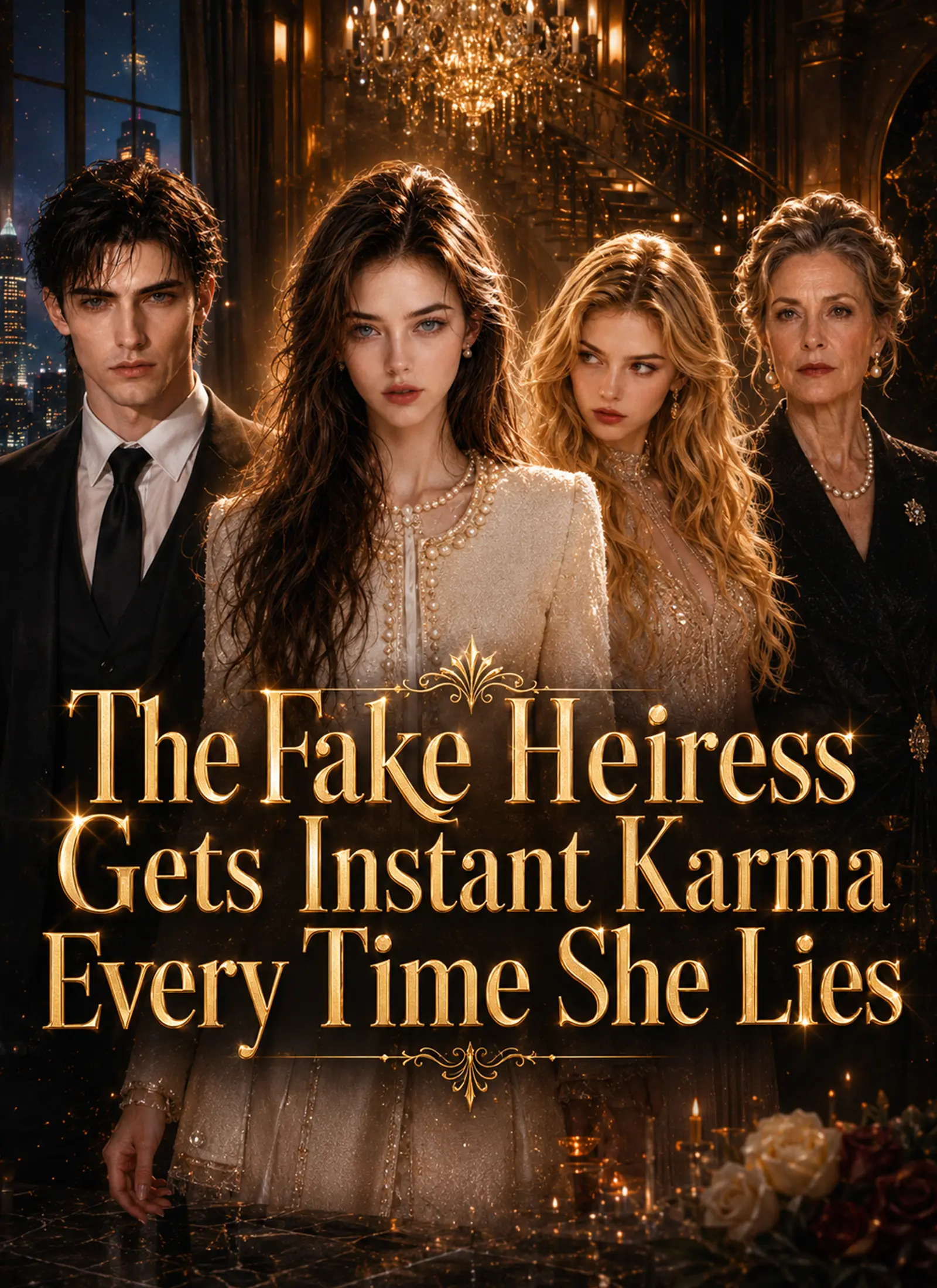The Fake Heiress Gets Instant Karma Every Time She Lies short drama poster