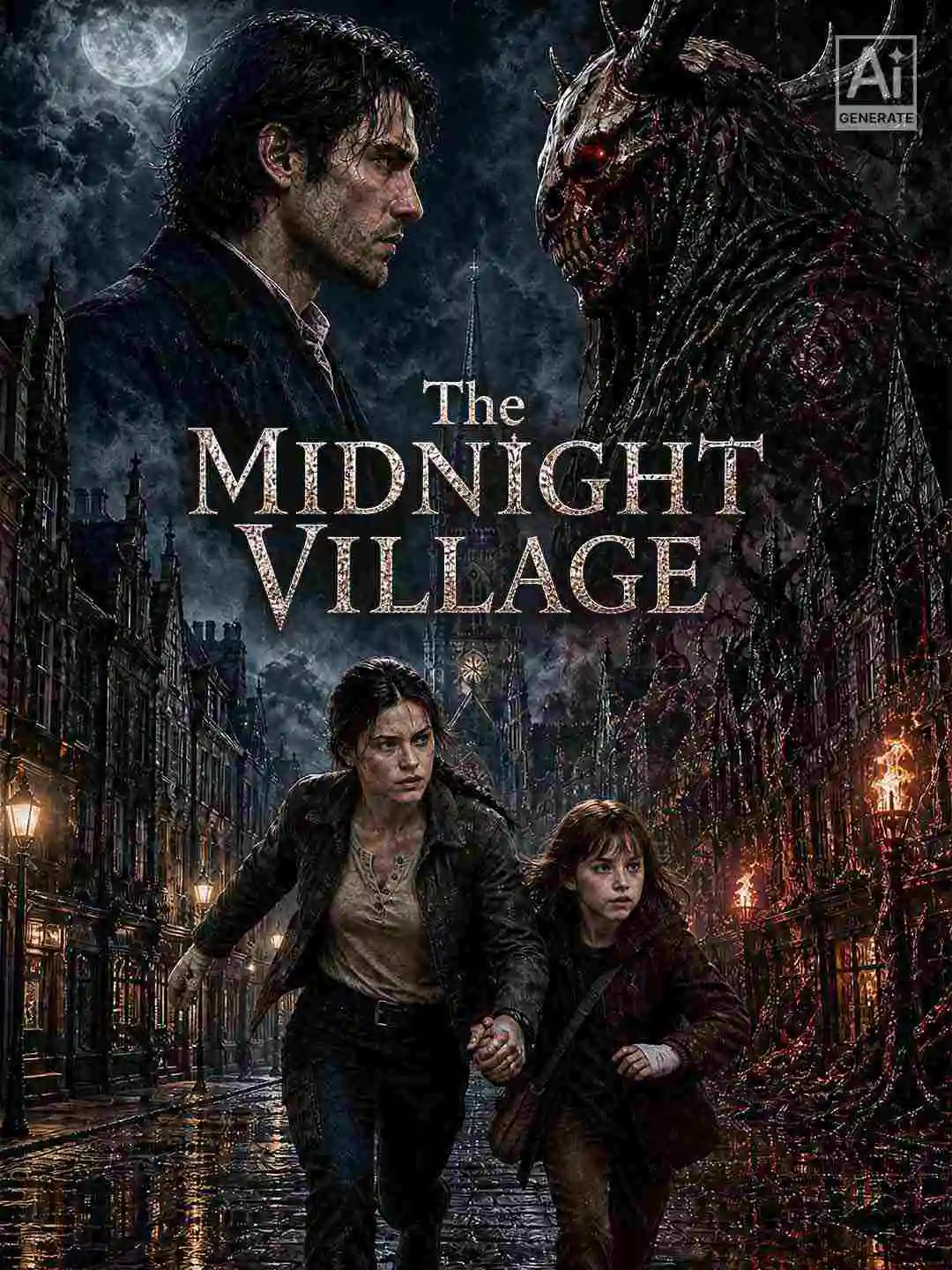 The Midnight Village short drama poster