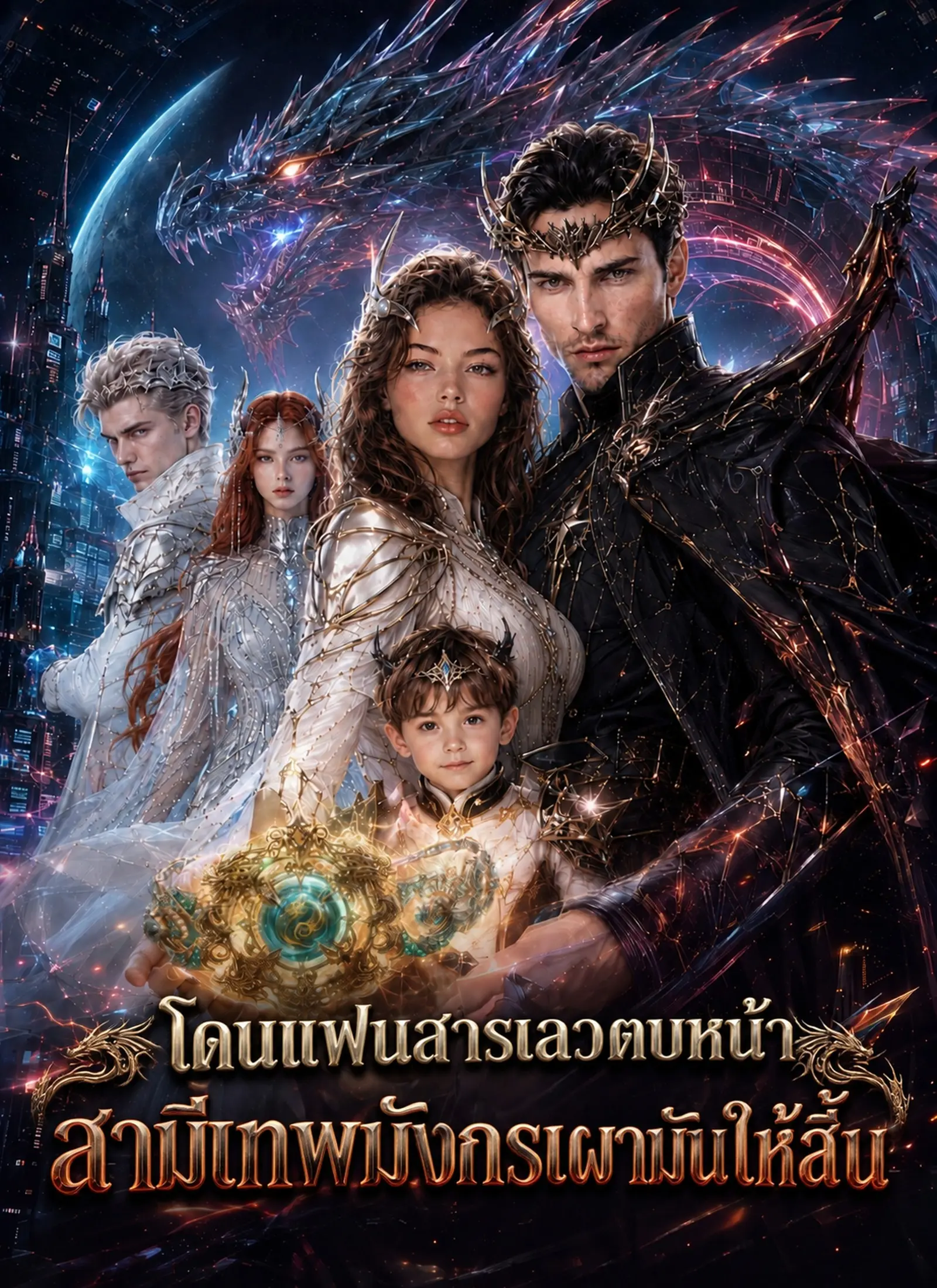 โดนแฟนสารเลวตบหน้า สามีเทพมังกรเผามันให้สิ้น short drama poster
