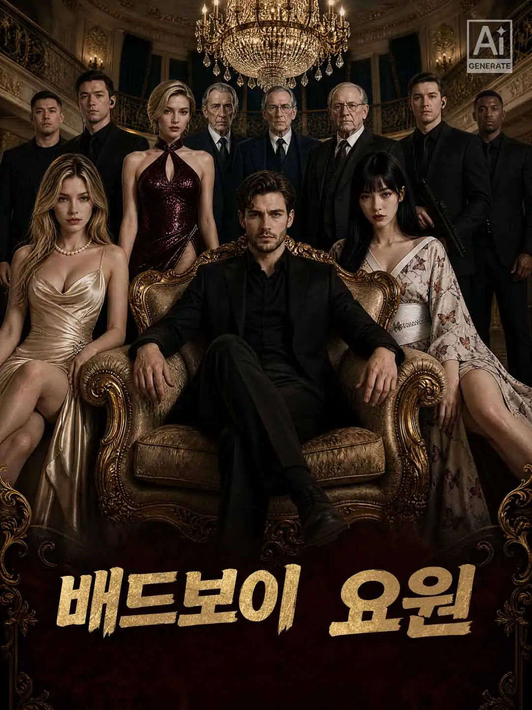 배드보이 요원 short drama poster