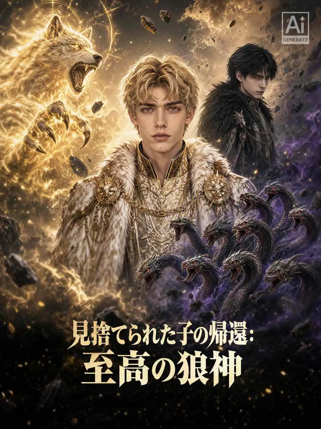 見捨てられた子の帰還：至高の狼神 short drama poster