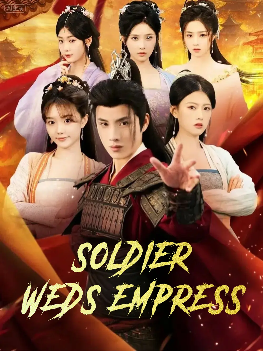 Soldier Weds Empress short drama poster