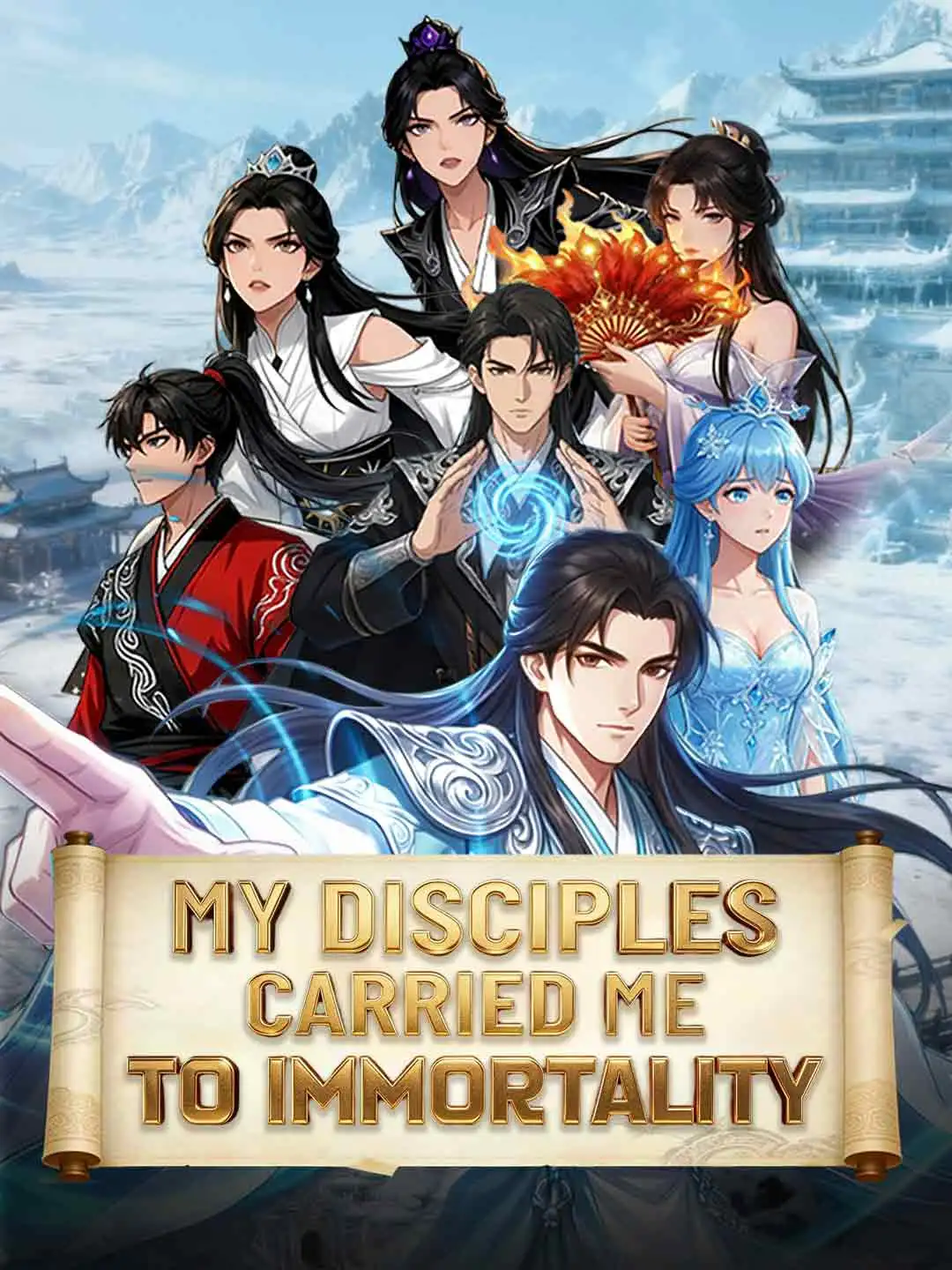 My Disciples Carried Me to Immortality (English-dubbed) short drama poster