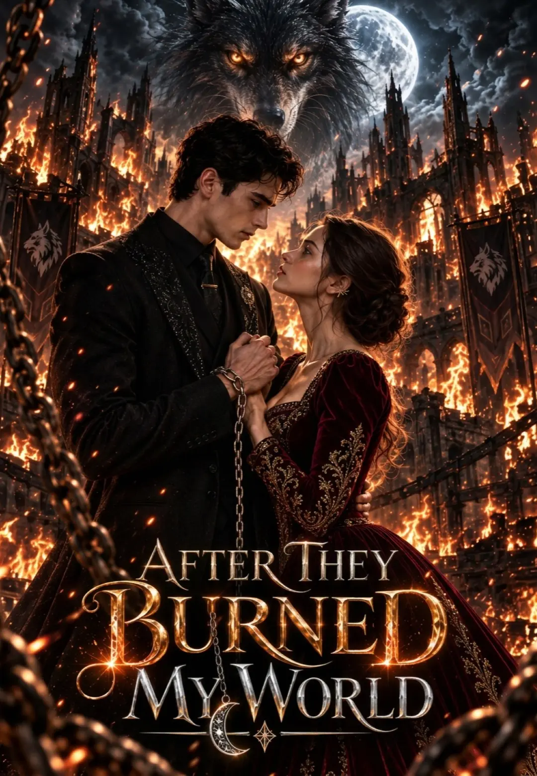 AFTER THEY BURNED MY WORLD short drama poster