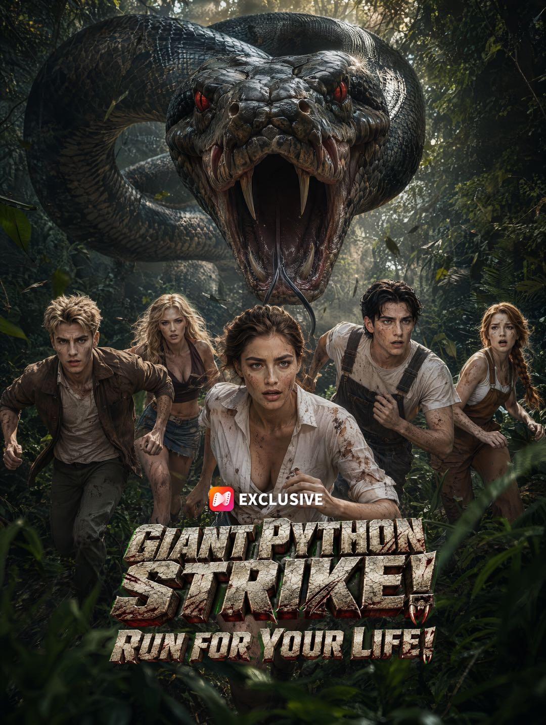 Giant Python Strike! Run for Your Life! short drama poster