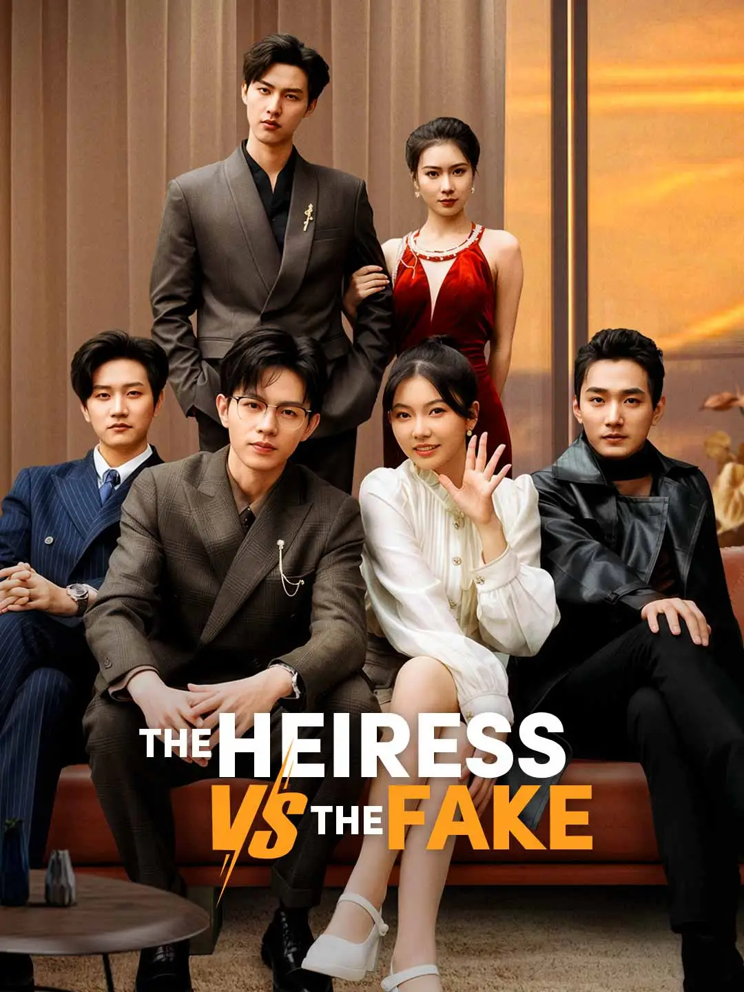 The Heiress vs. The Fake short drama poster