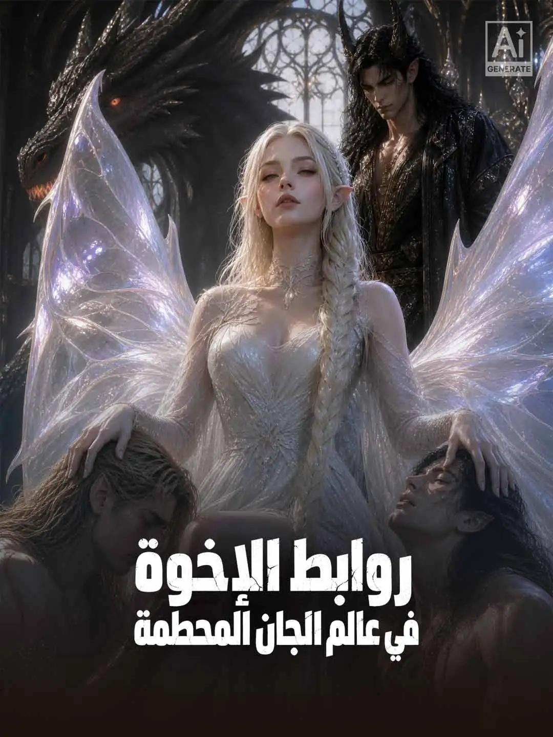 روابط الإخوة في عالم الجان المحطمة short drama poster