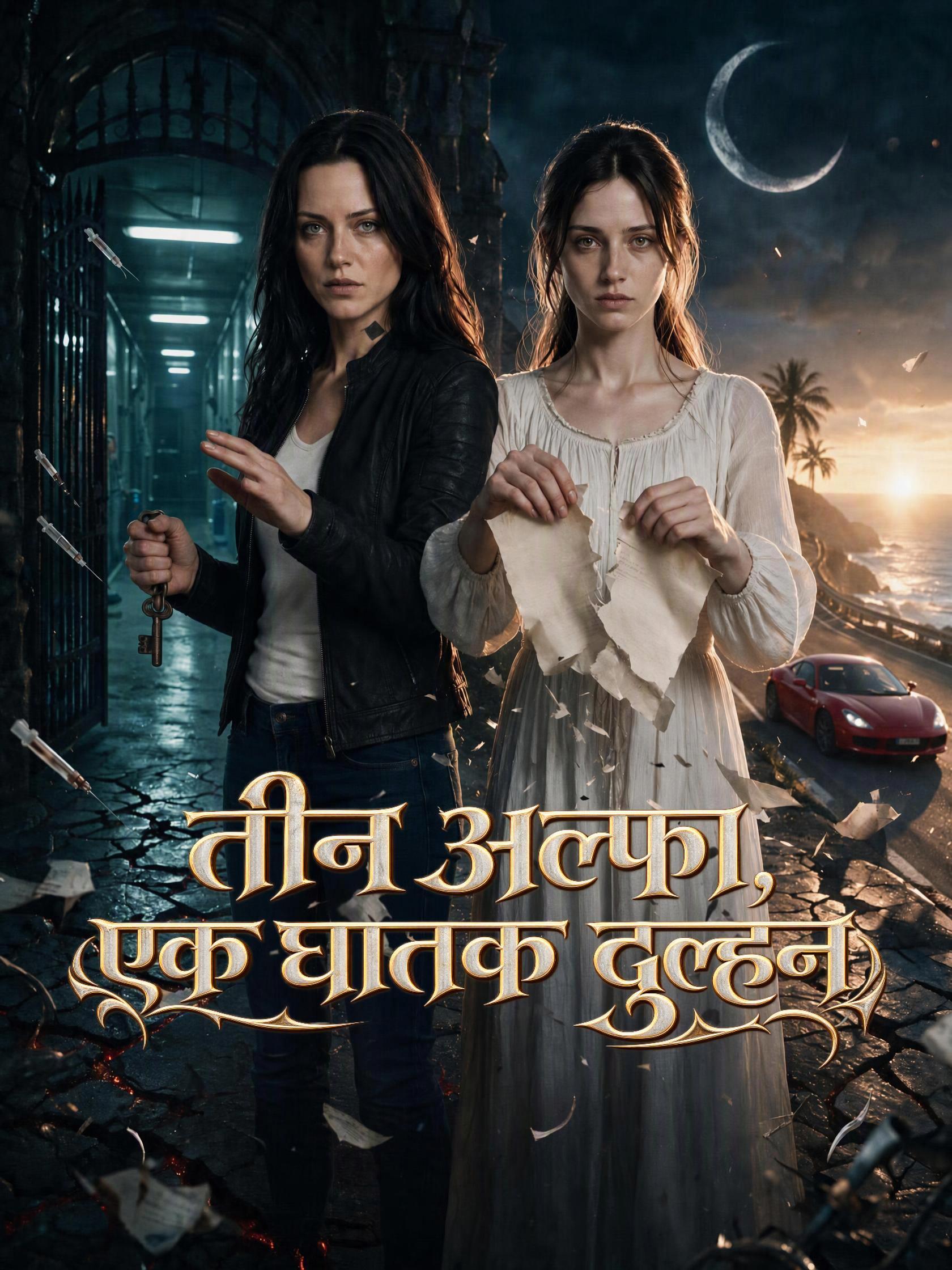 तीन अल्फा, एक घातक दुल्हन short drama poster