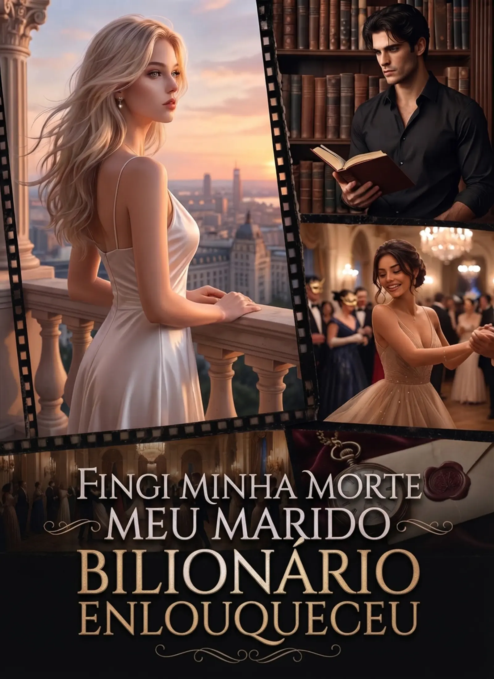 Fingi Minha Morte, Meu Marido Bilionário Enlouqueceu short drama poster