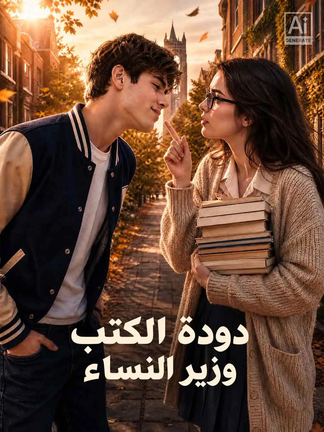 دودة الكتب وزير النساء short drama poster
