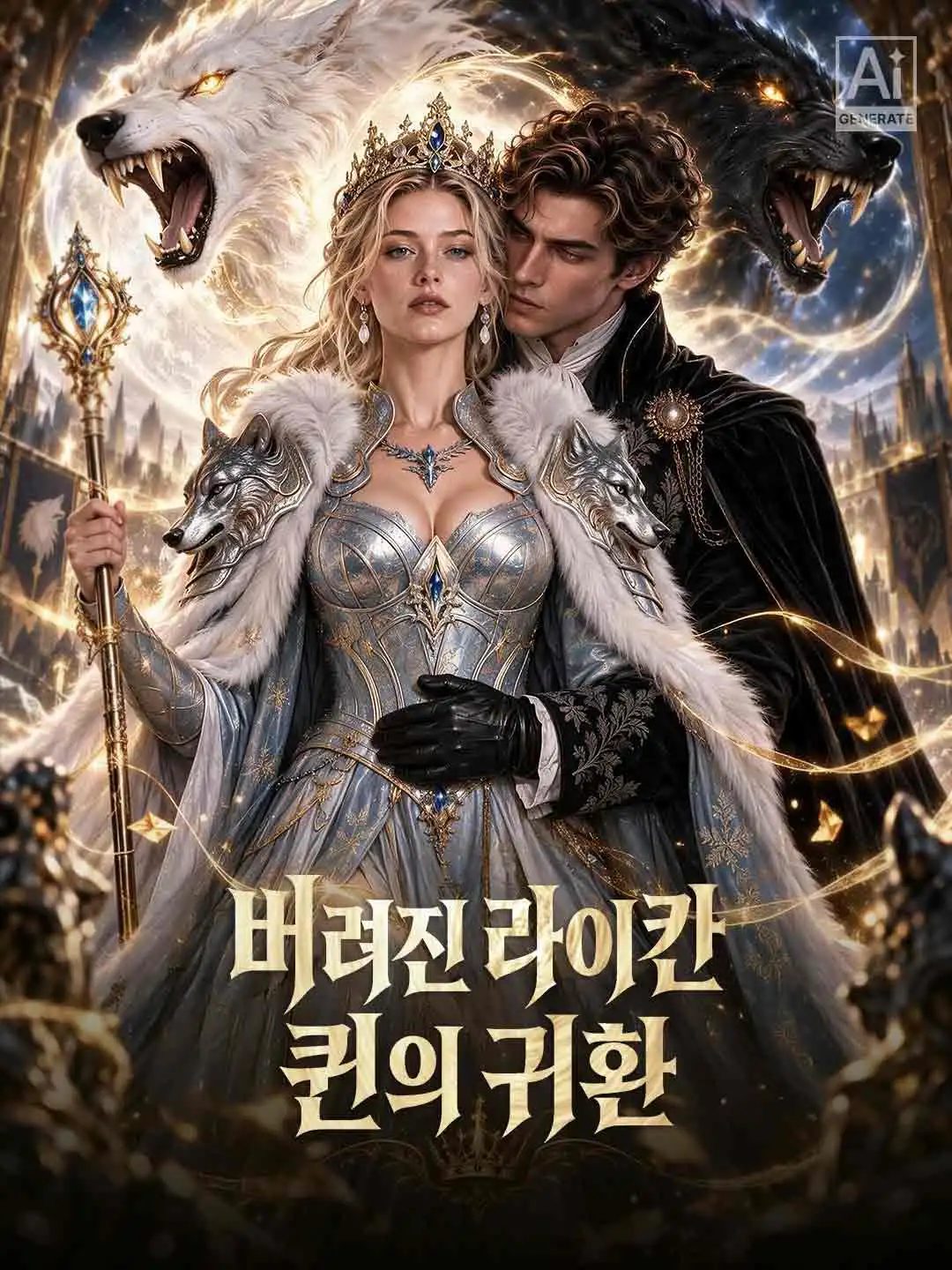 버려진 라이칸 퀸의 귀환 short drama poster