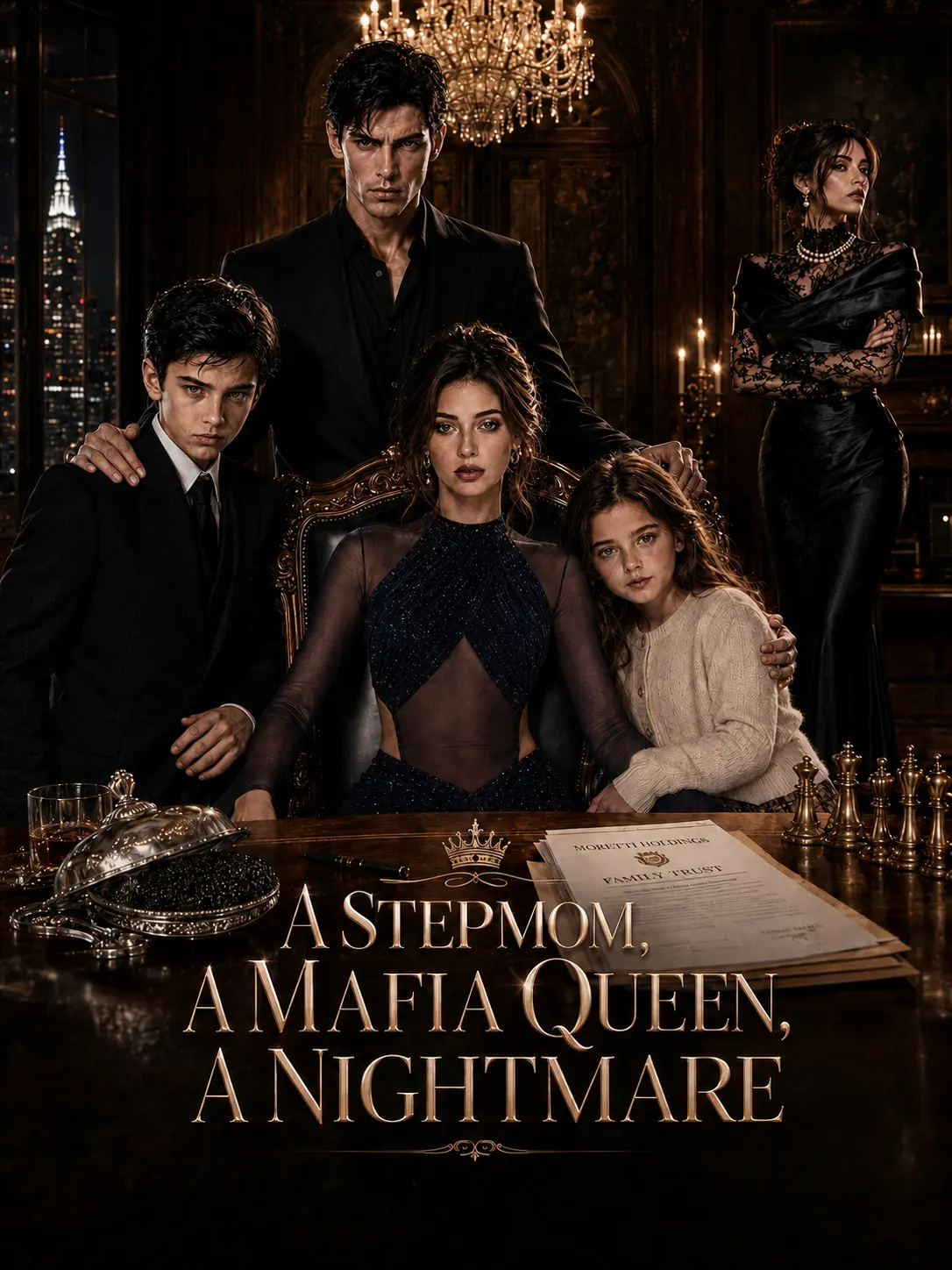 A Stepmom, A Mafia Queen, A Nightmare short drama poster