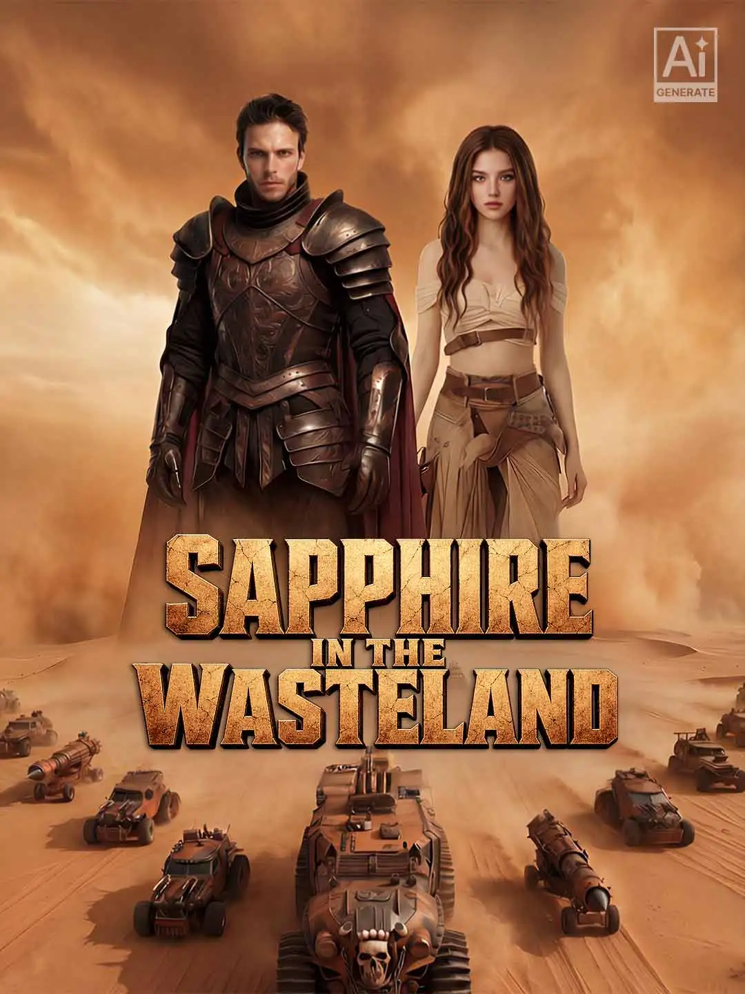 SAPPHIRE IN THE WASTELAND short drama poster