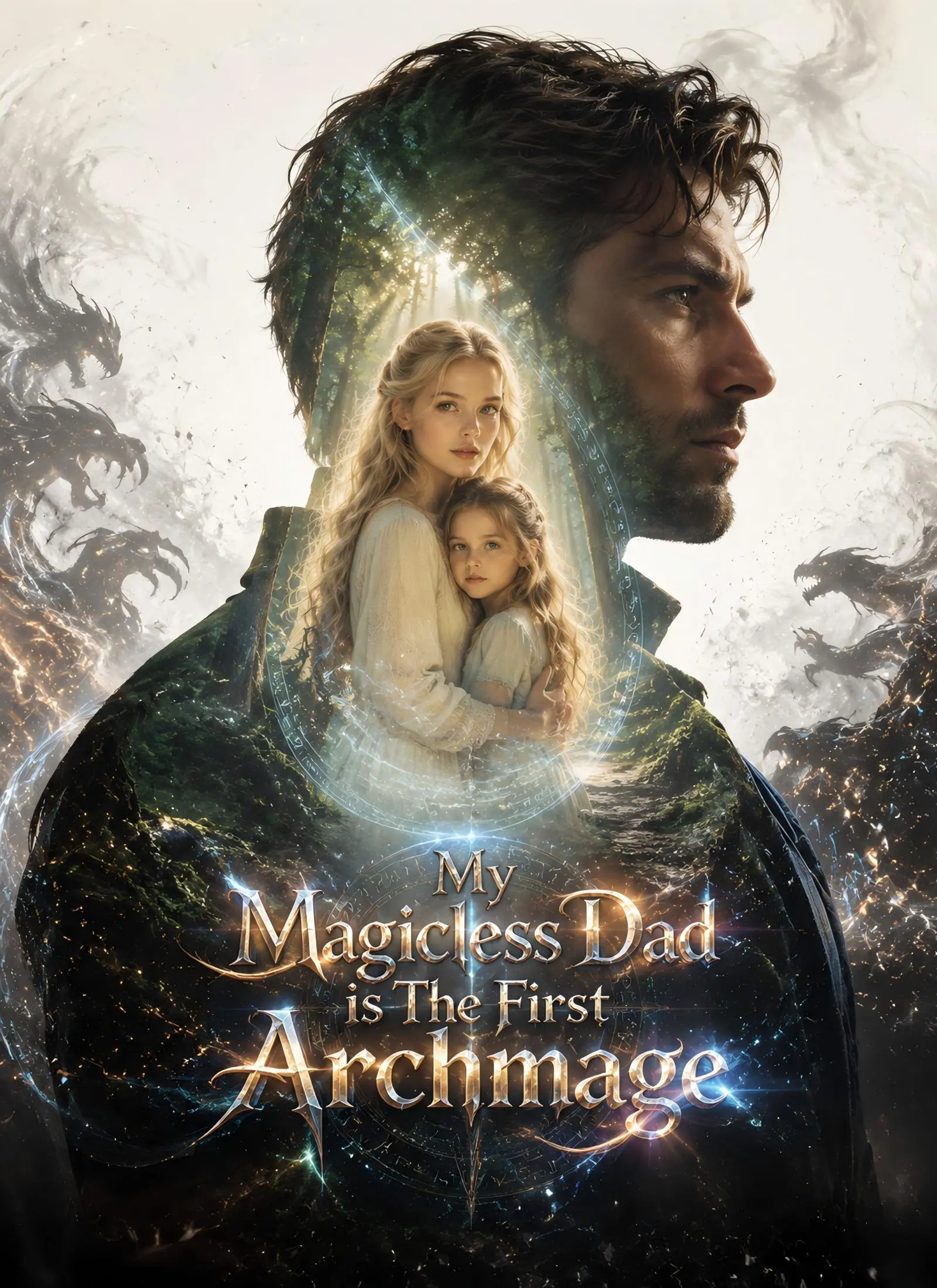 My Magicless Dad is The First Archmage short drama poster
