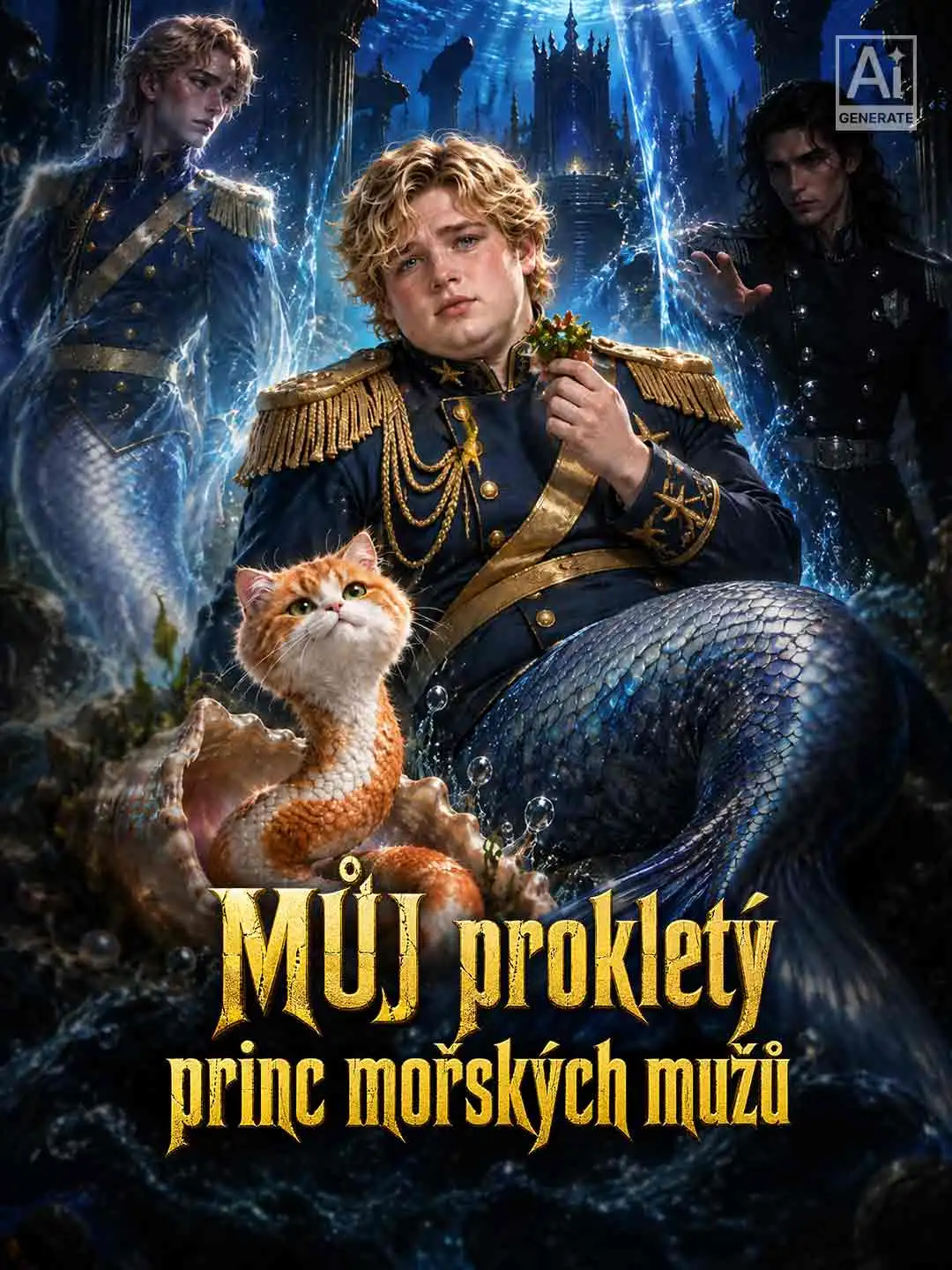 MŮJ prokletý princ mořských mužů short drama poster