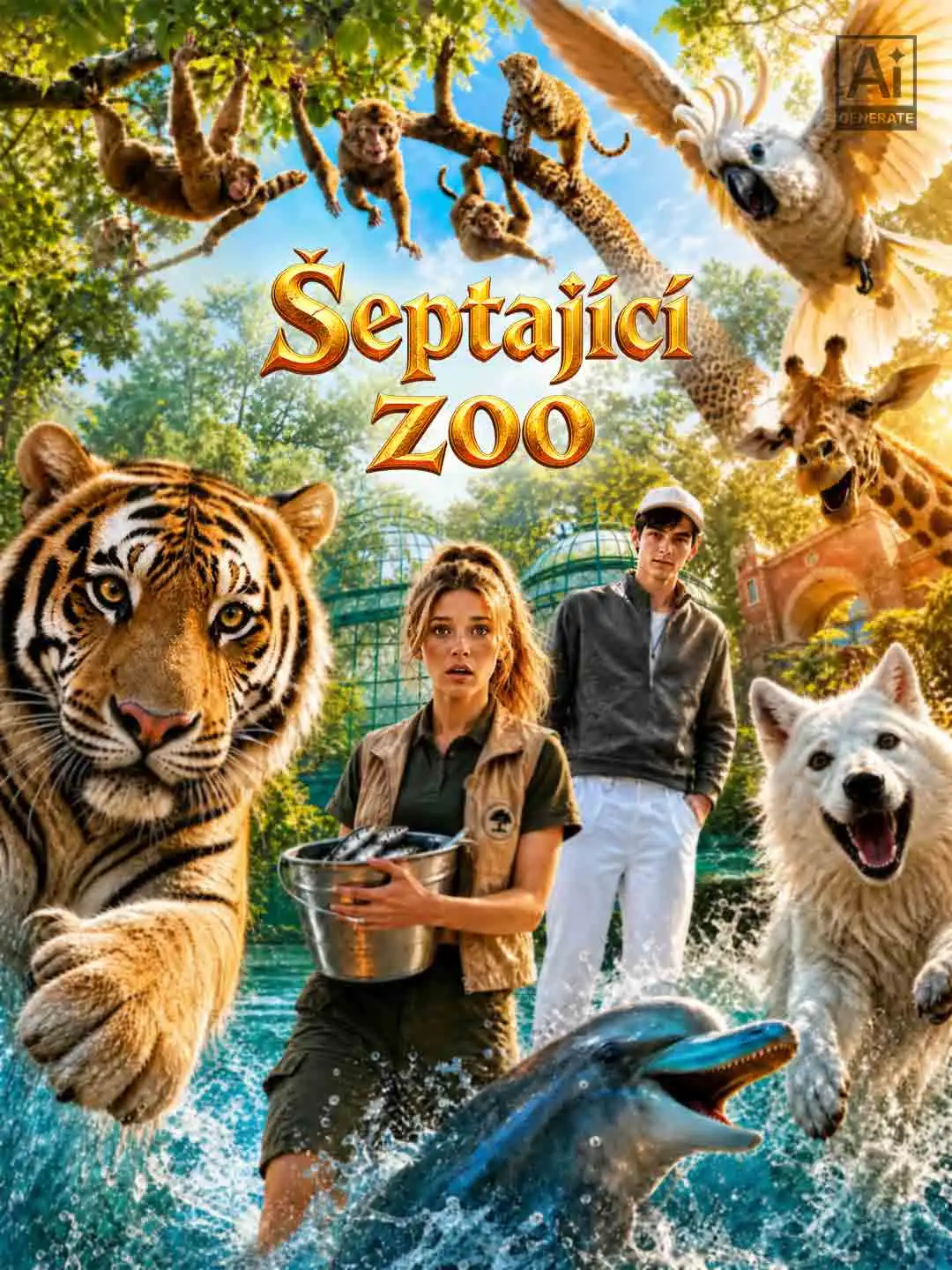 Šeptající zoo short drama poster