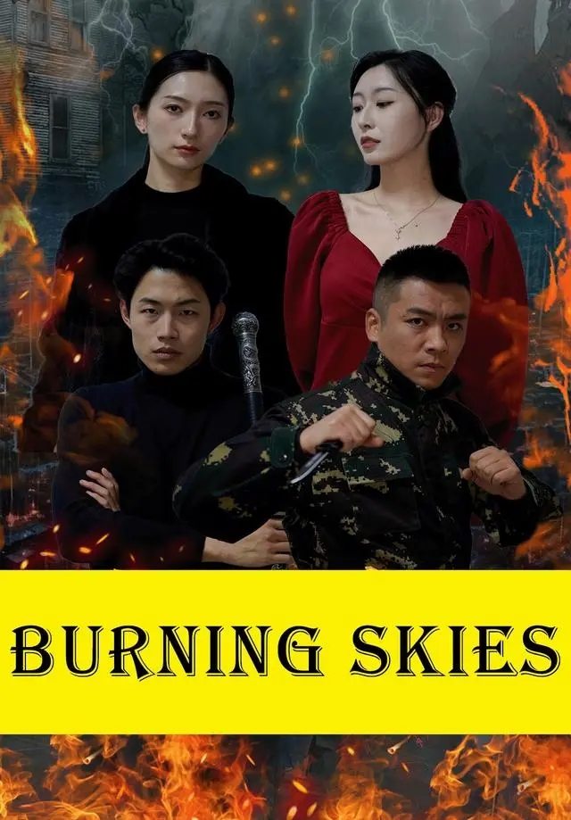 Burning Skies short drama poster