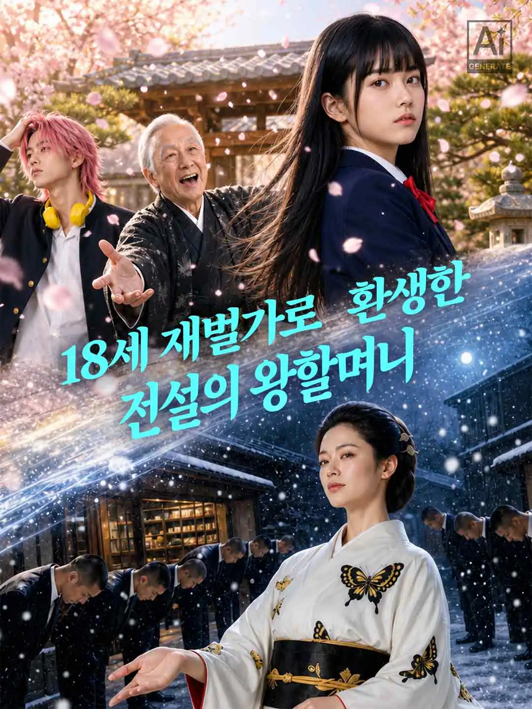 18세 재벌가로 환생한 전설의 왕할머니 short drama poster