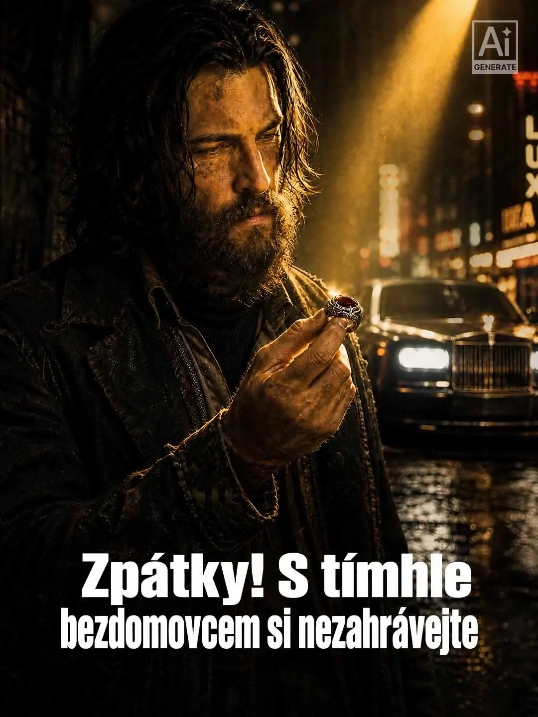 Zpátky! S tímhle bezdomovcem si nezahrávejte short drama poster