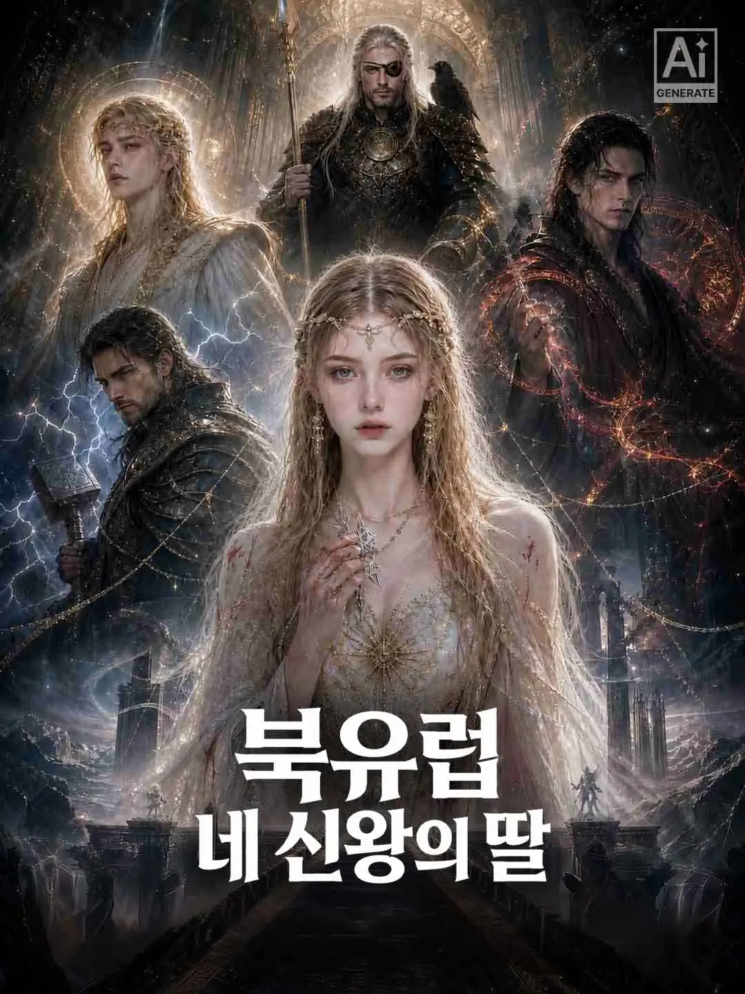 북유럽 네 신왕의 딸 short drama poster