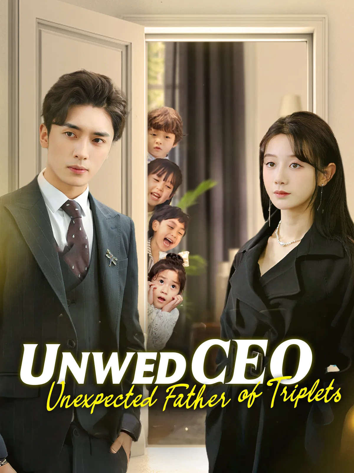 Unwed CEO, Unexpected Father of Triplets short drama poster
