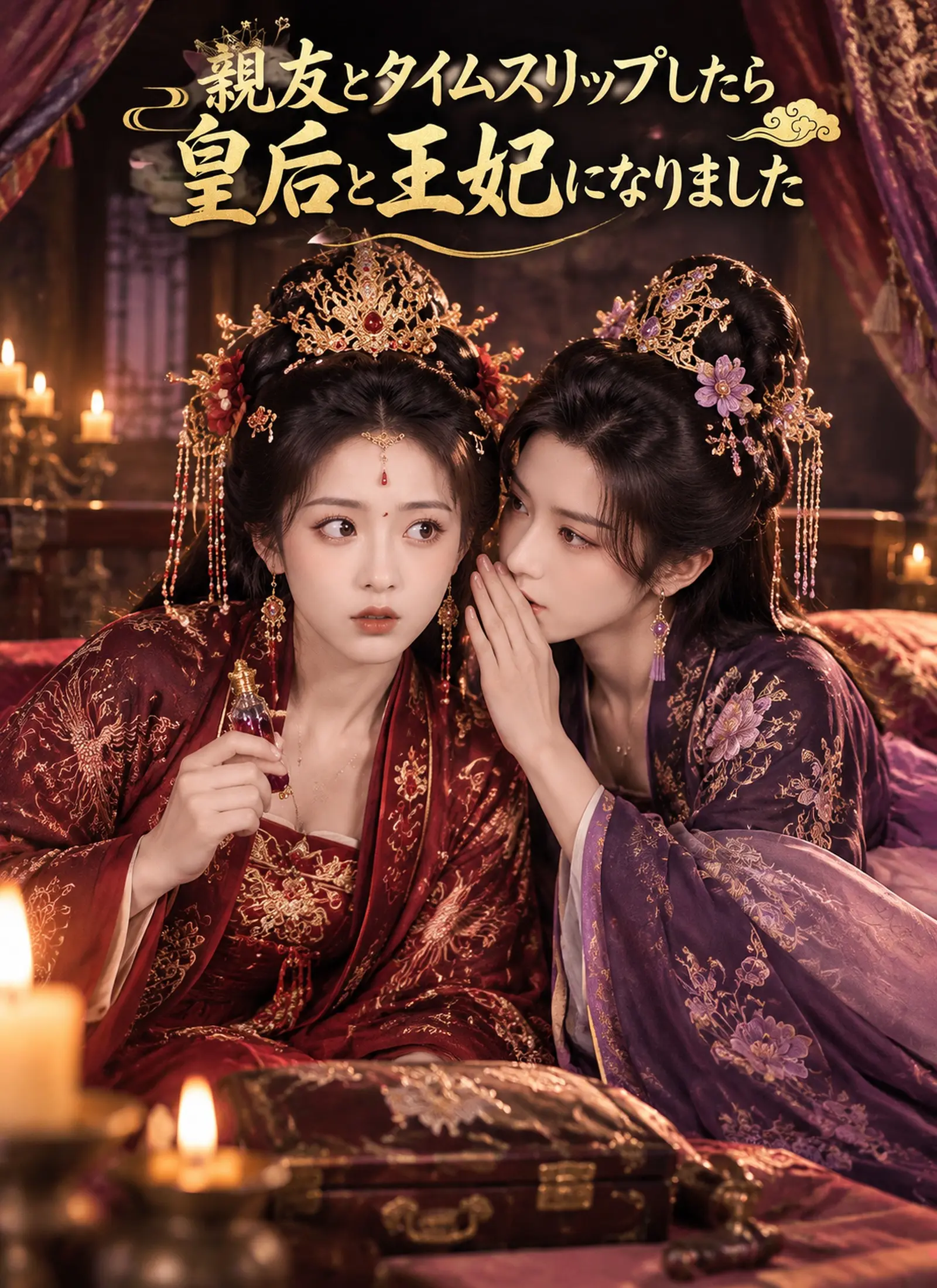 親友とタイムスリップしたら 皇后と王妃になりました short drama poster
