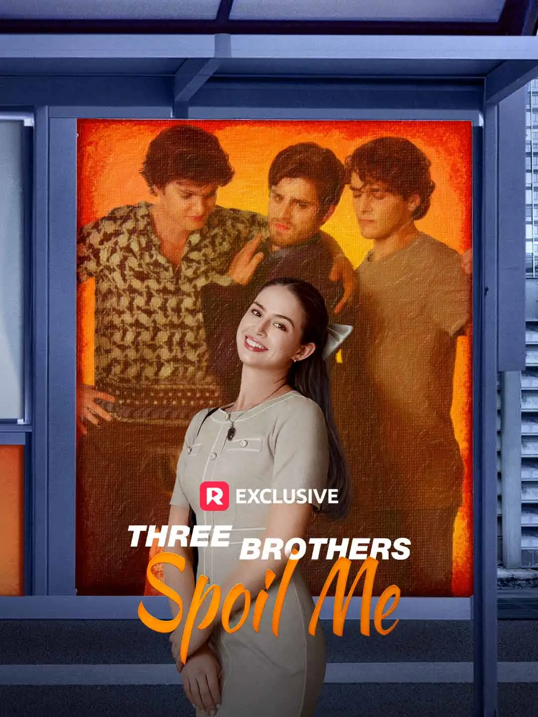 Three Brothers Spoil Me short drama poster