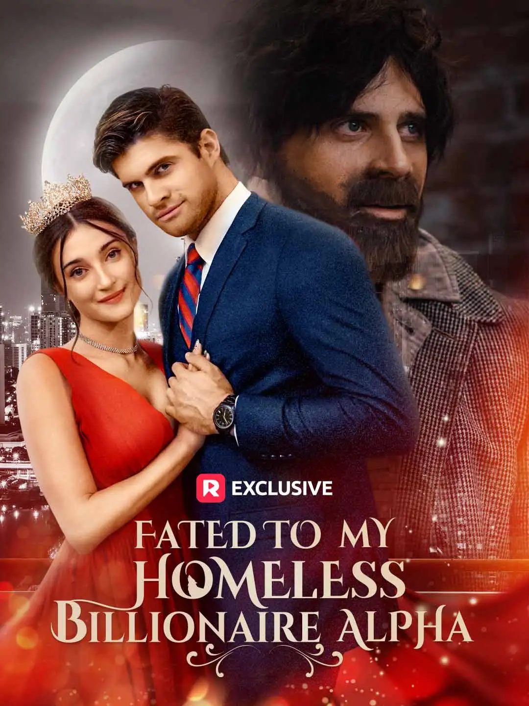 Fated to My Homeless Billionaire Alpha short drama poster