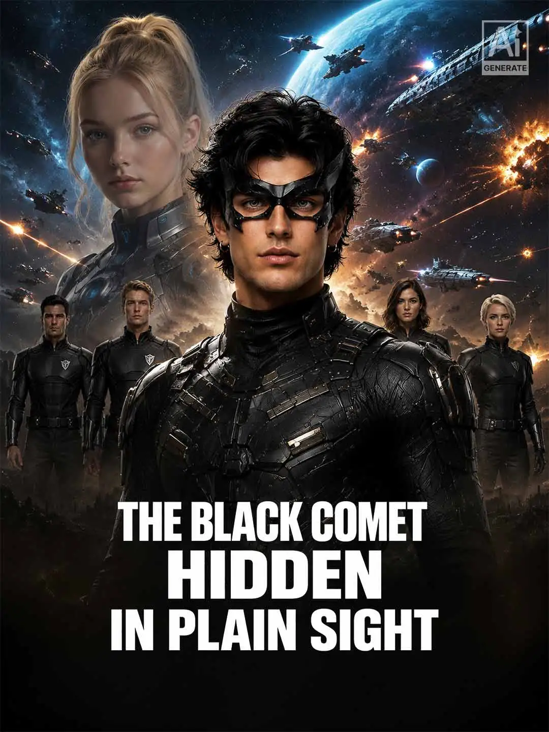The Black Comet Hidden in Plain Sight short drama poster