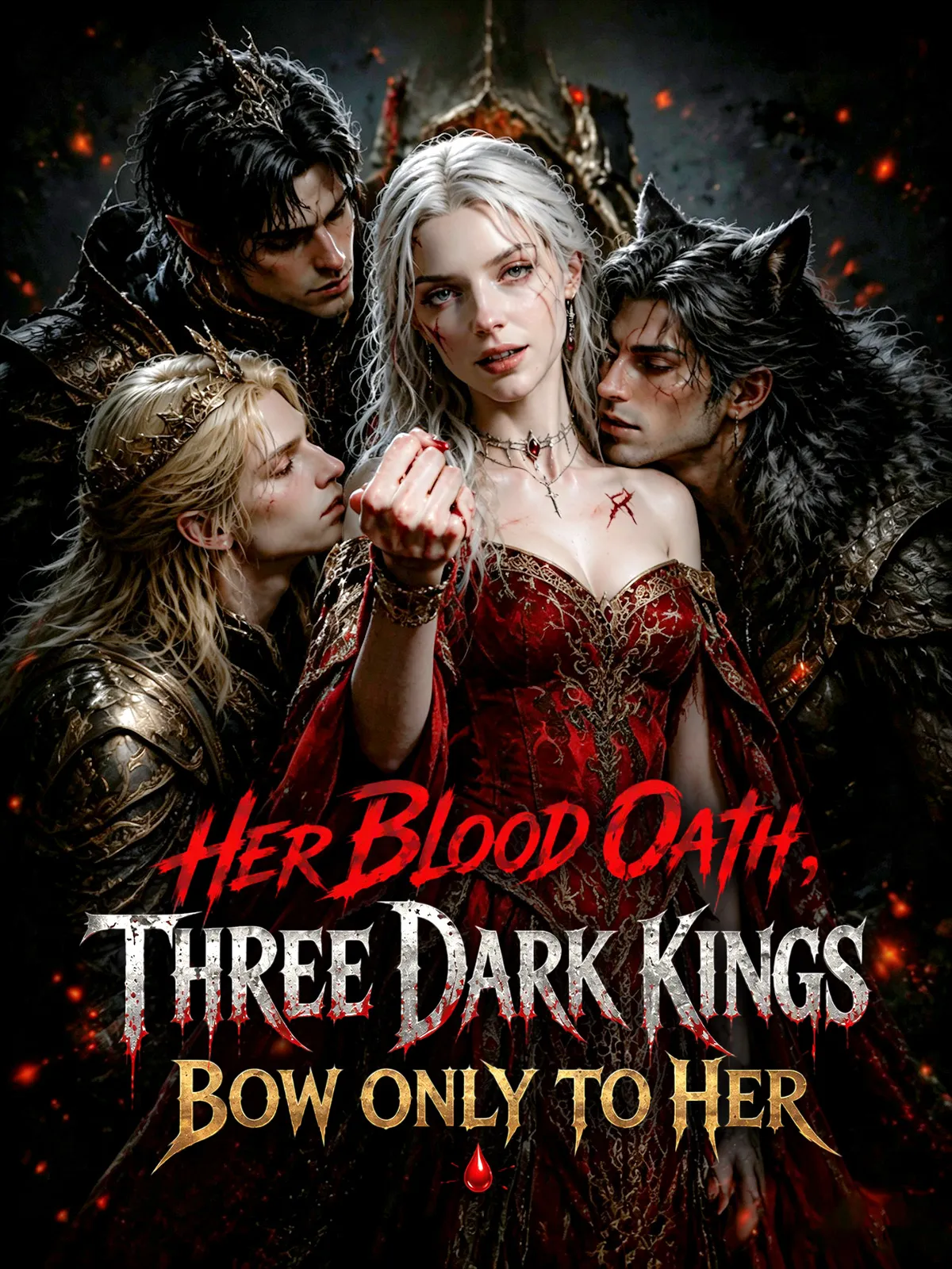 Her Blood Oath, Three Dark Kings Bow Only To Her short drama poster
