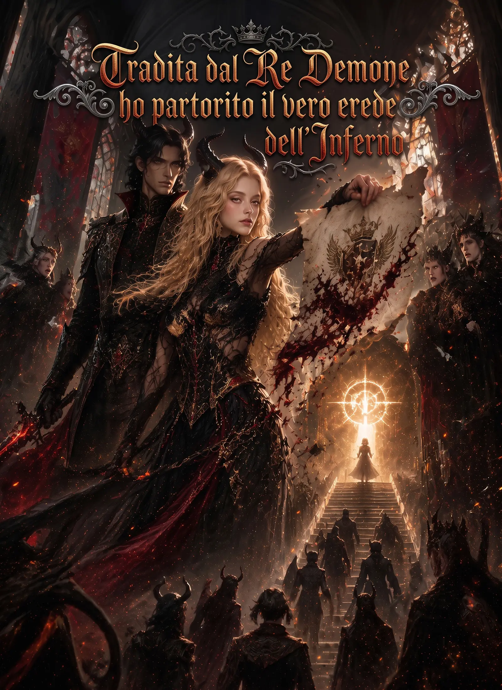 Tradita dal Re Demone, ho partorito il vero erede dell'Inferno short drama poster