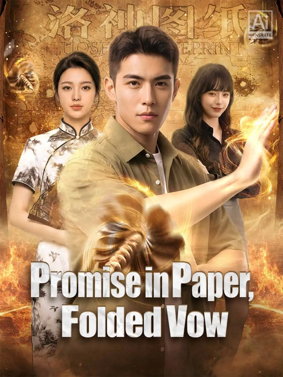 Promise in Paper, Folded Vow short drama poster