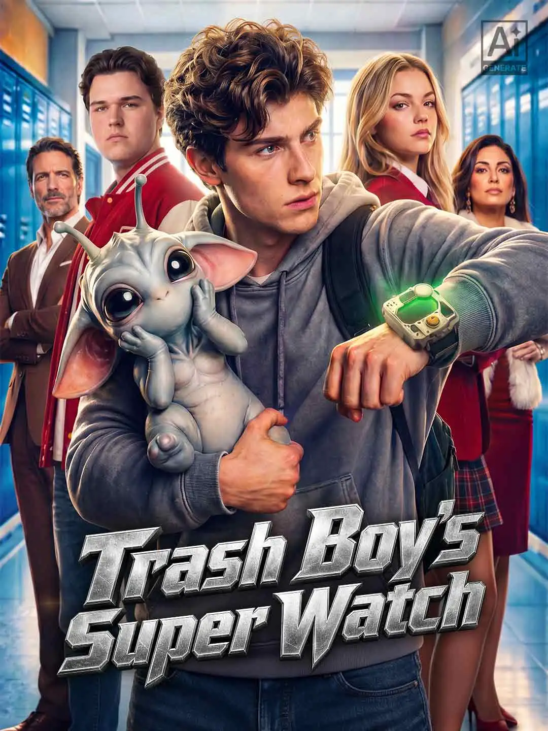 Trash Boy's Super Watch short drama poster