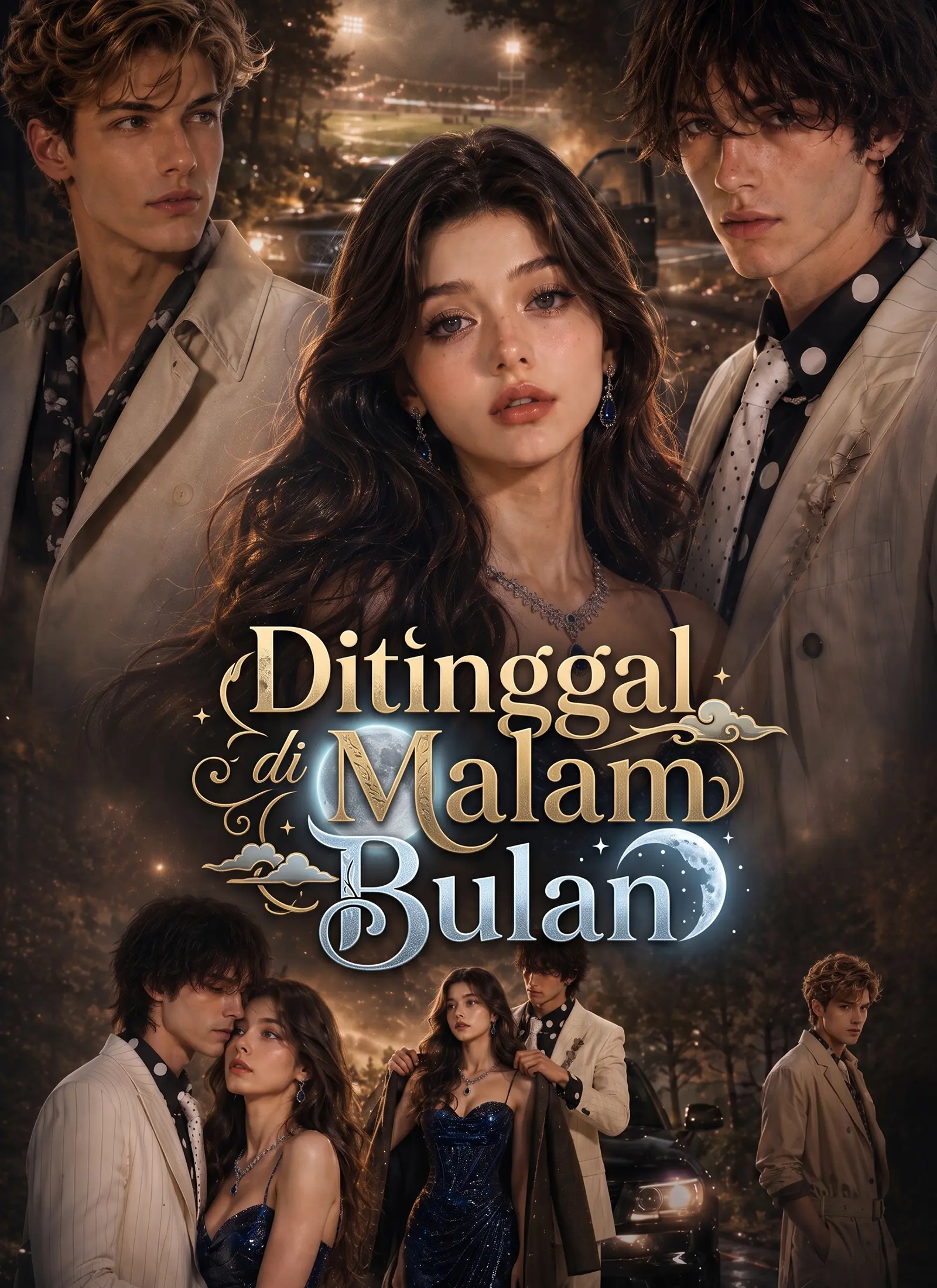 Ditinggal di Malam Bulan short drama poster