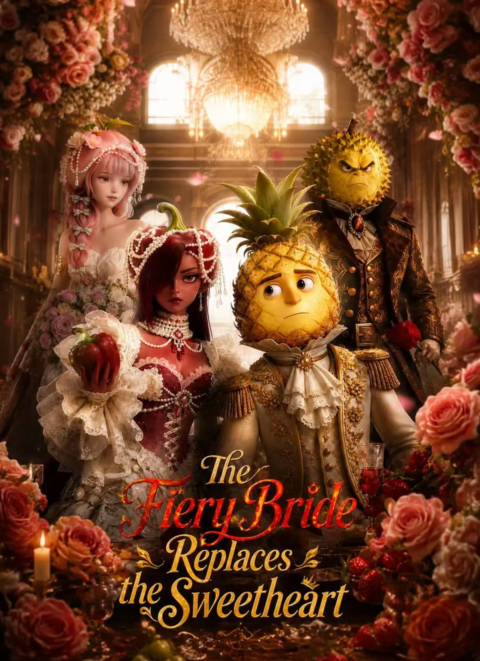 The Fiery Bride Replaces the Sweetheart short drama poster