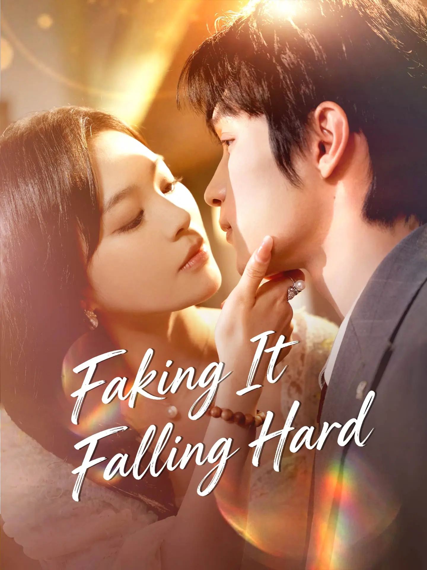 Faking It, Falling Hard short drama poster