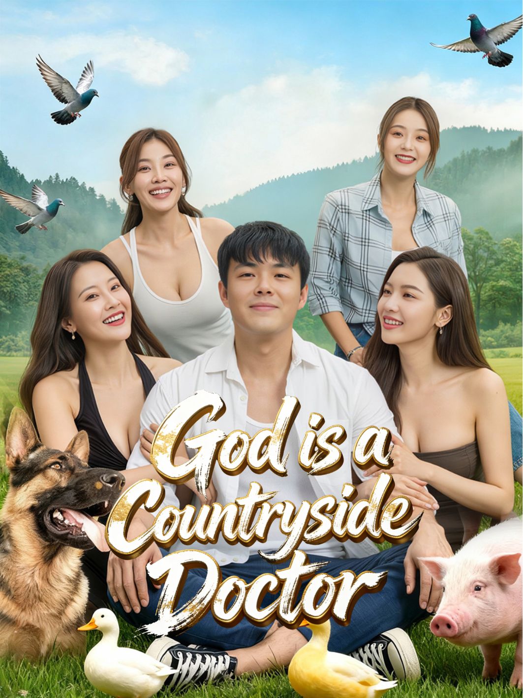 God is a Countryside Doctor short drama poster