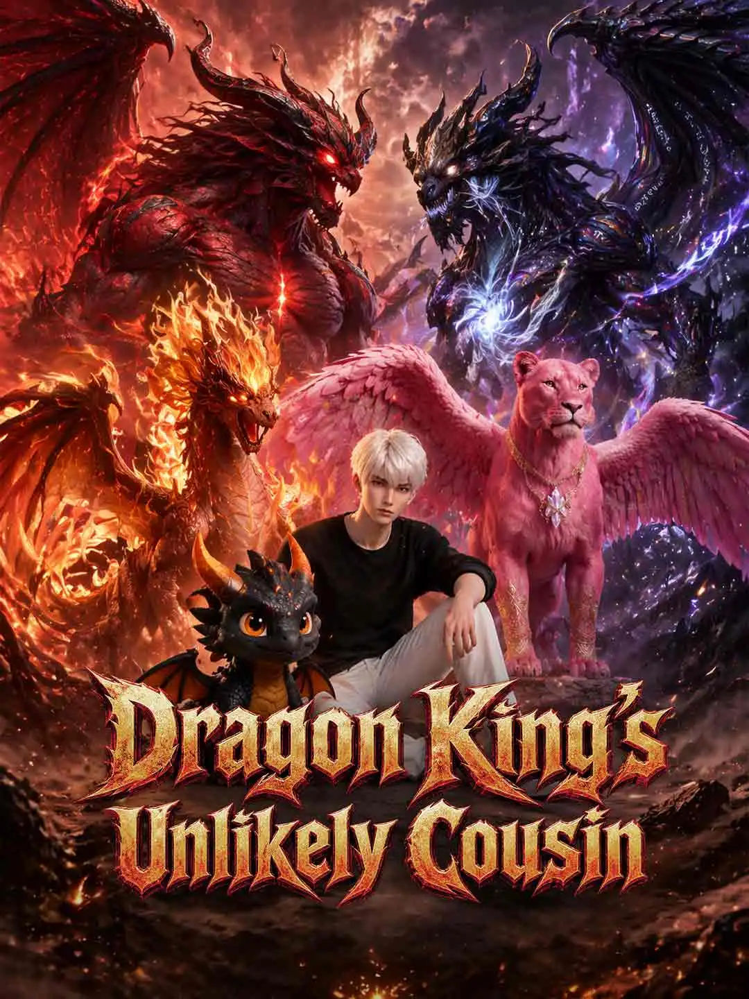 Dragon King's Unlikely Cousin short drama poster