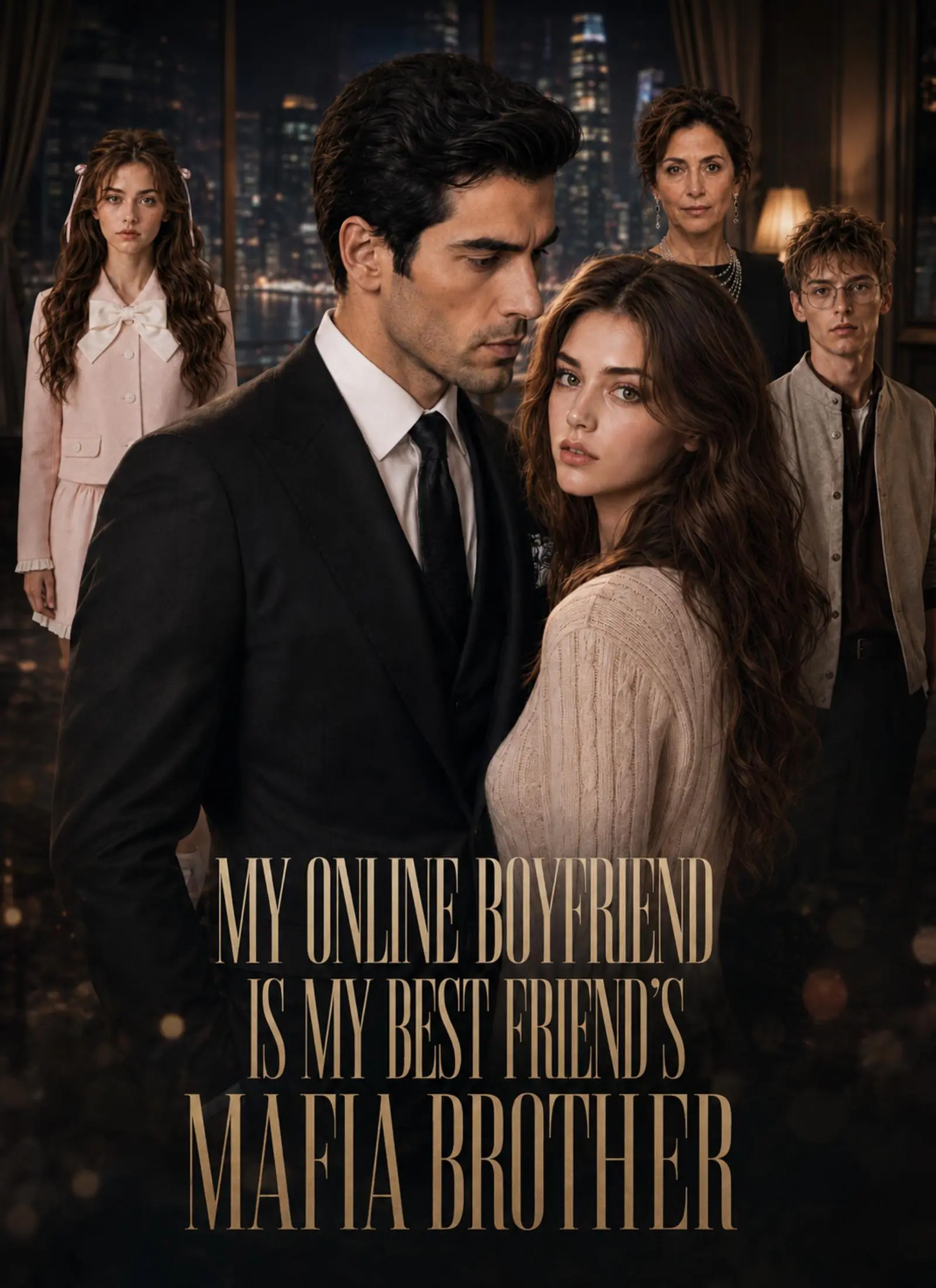 My online boyfriend turns out to be my best friend's mafia brother short drama poster