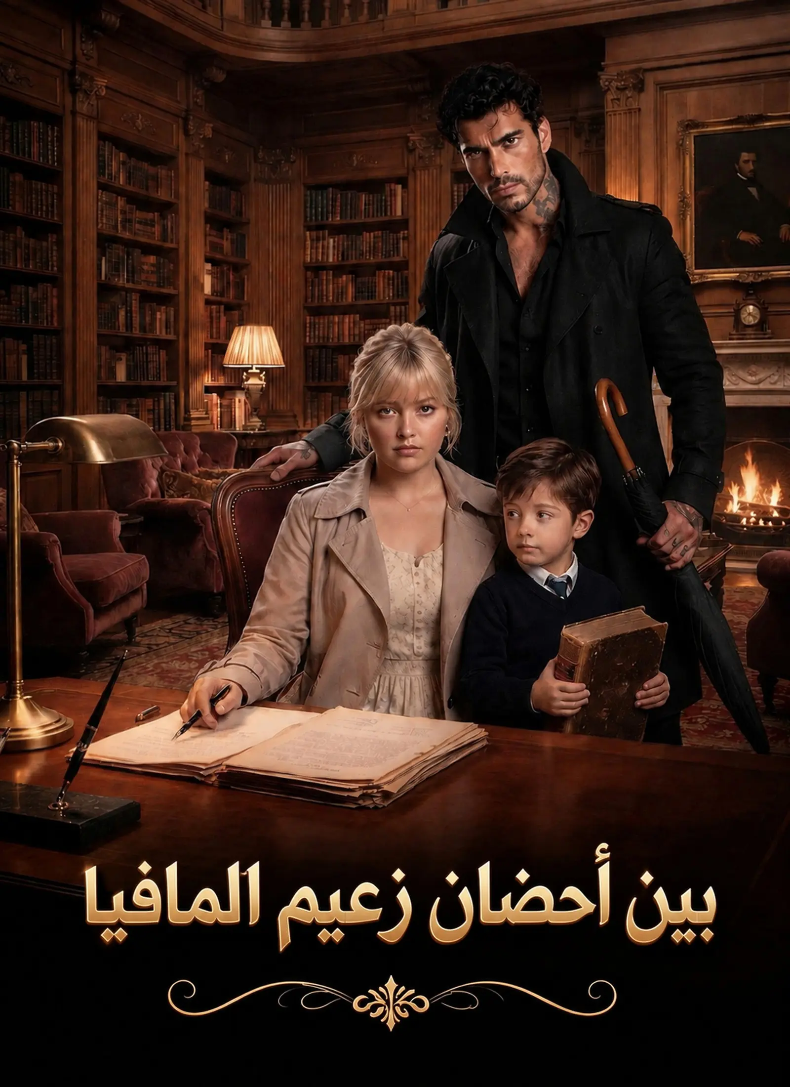 [مدبلج]بين أحضان زعيم المافيا short drama poster